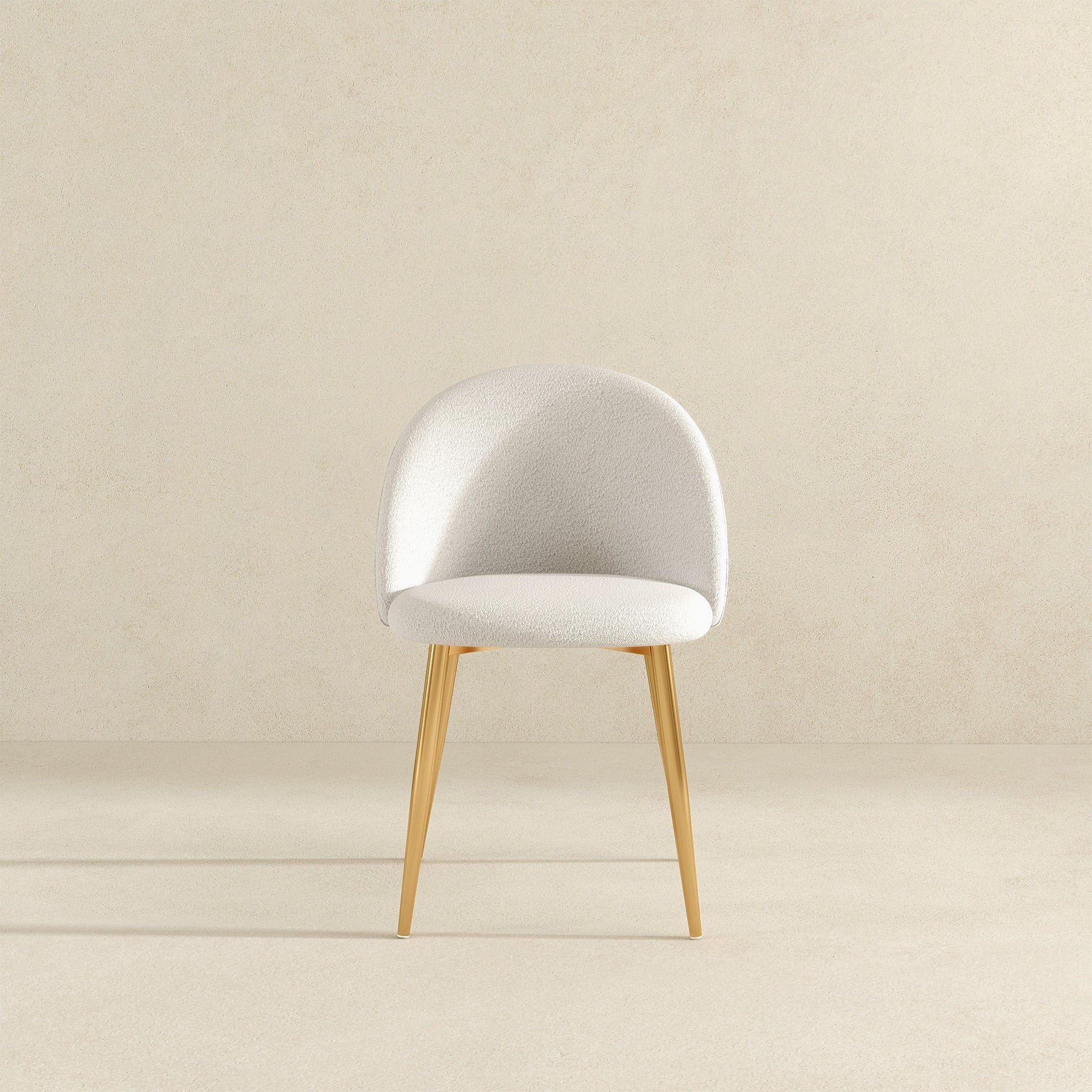 Marion - Dining Chair (Set of 2) - Gold / White - Image 8