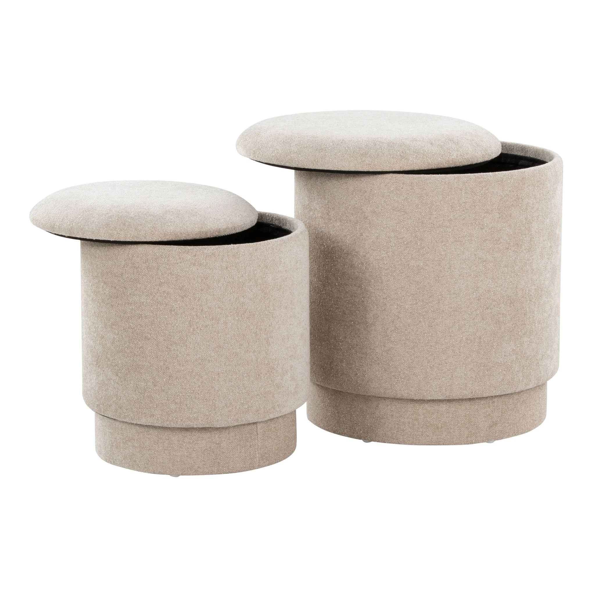 Marla - Upholste Contemporary Ottoman Set - Image 18