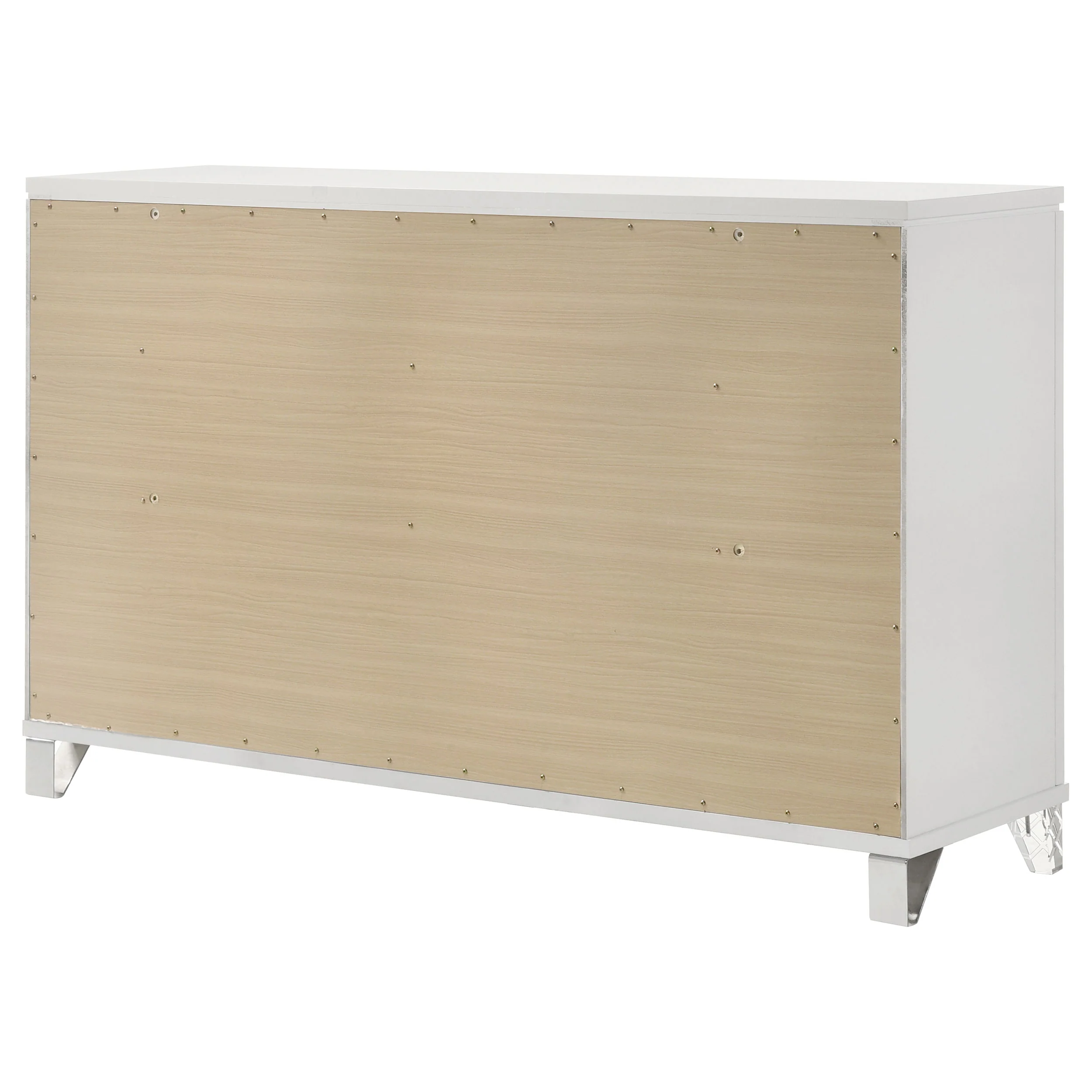 Marmore 9-Drawer Dresser Cabinet White - Image 9