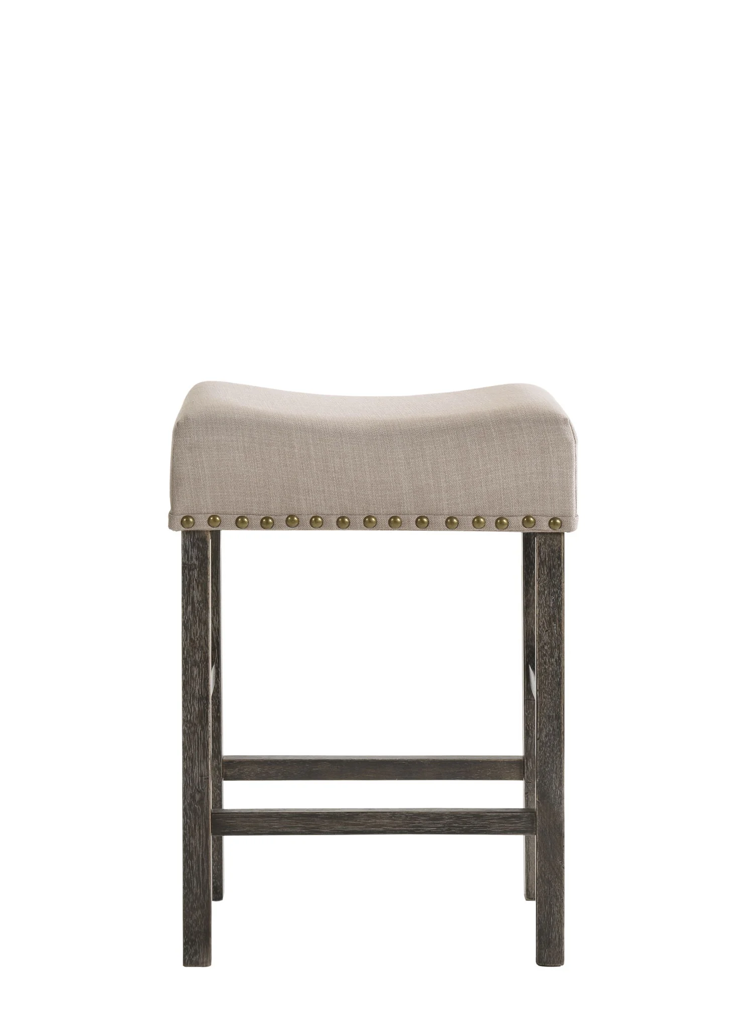 Martha II - Weathered Counter Height Stool (Set of 2) - Gray / Tan - Image 3