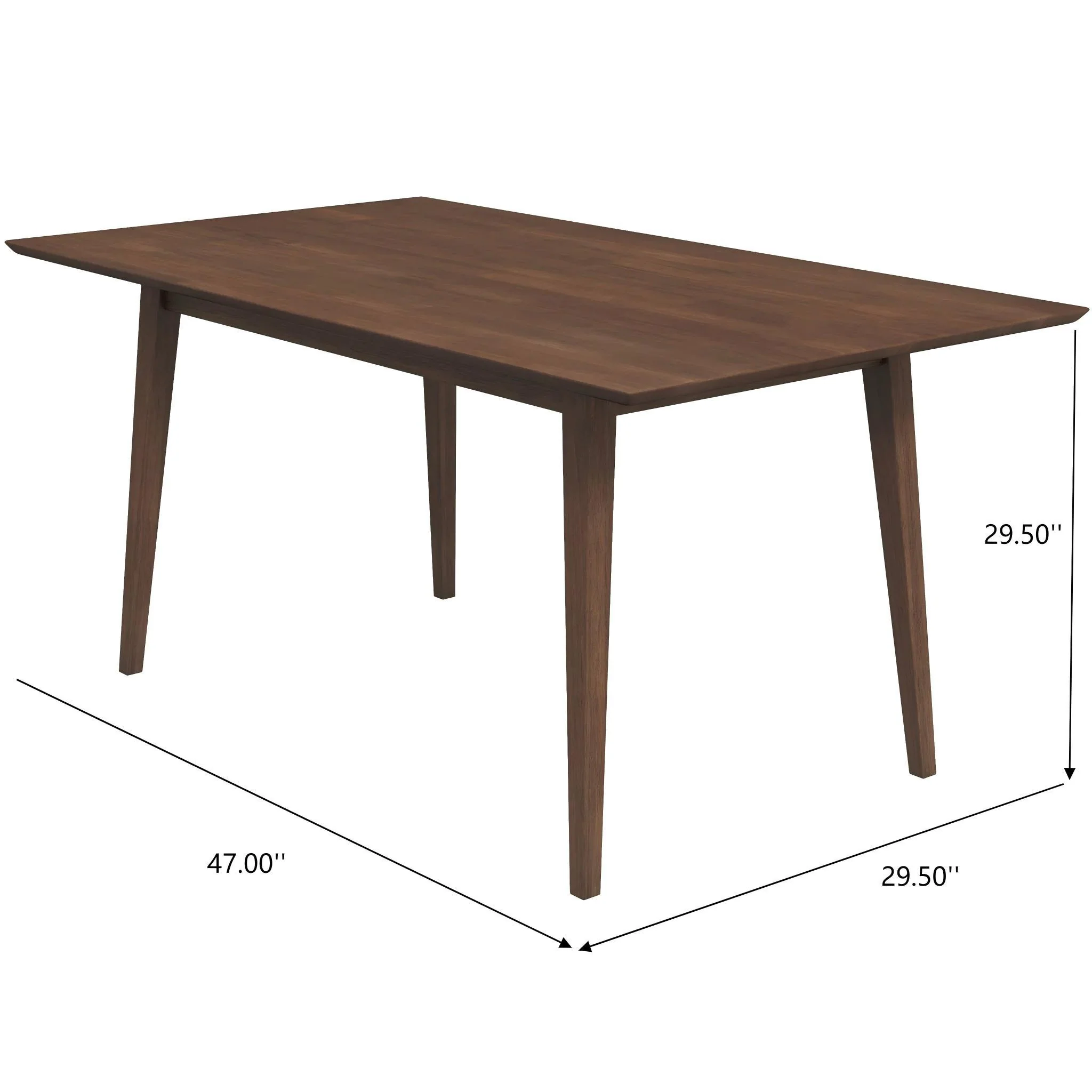 Mary - Modern Style Rectangular Dining Kitchen Table - Image 16