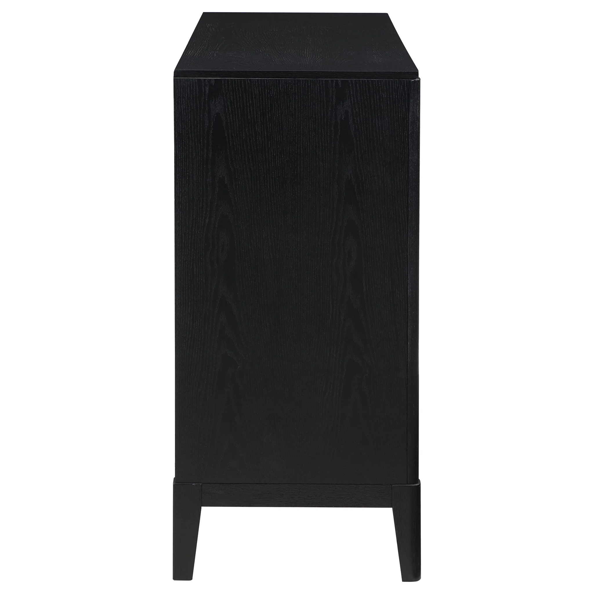 Mason - 8 Drawer Dresser With Fluted Design - Black - Image 2