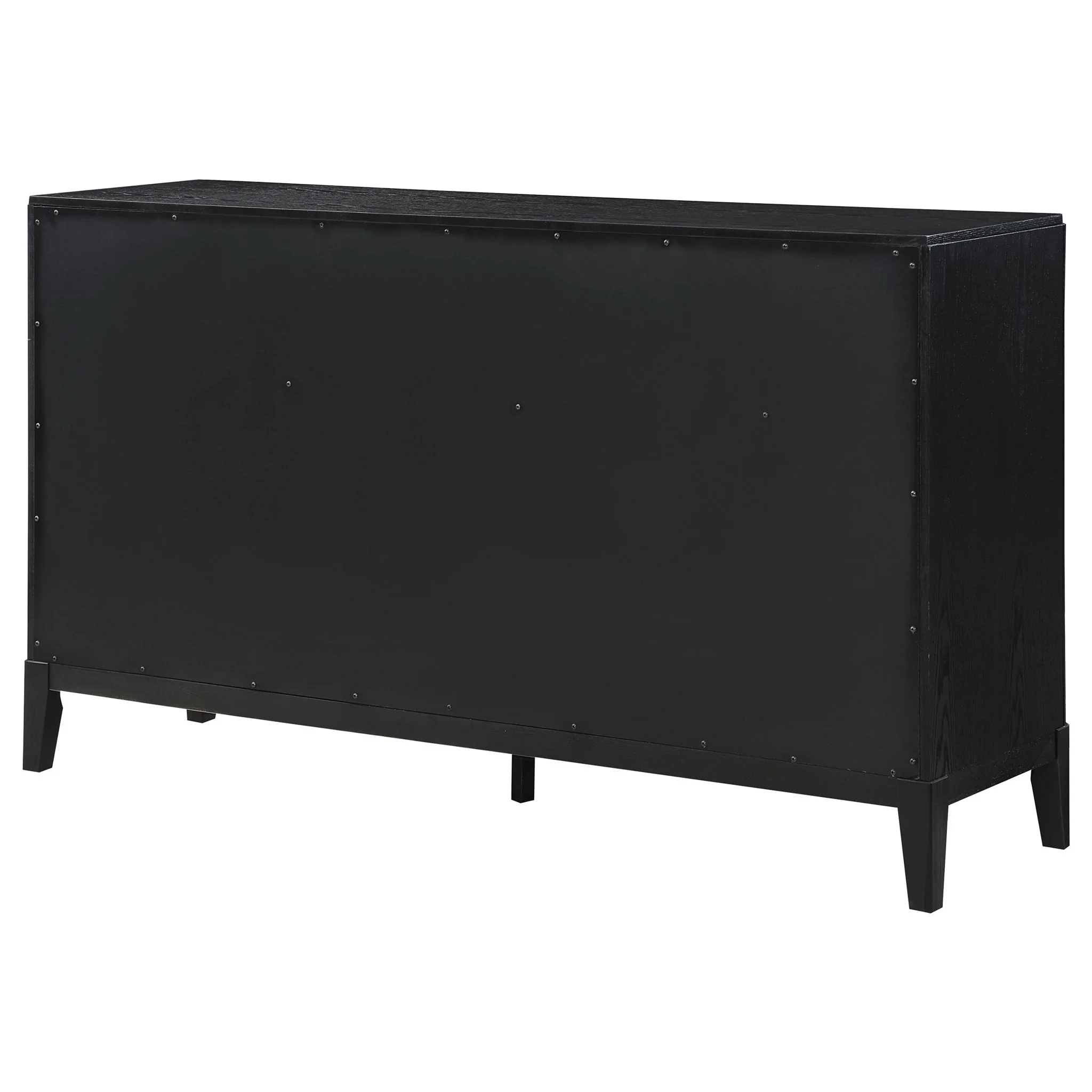 Mason - 8 Drawer Dresser With Fluted Design - Black - Image 7