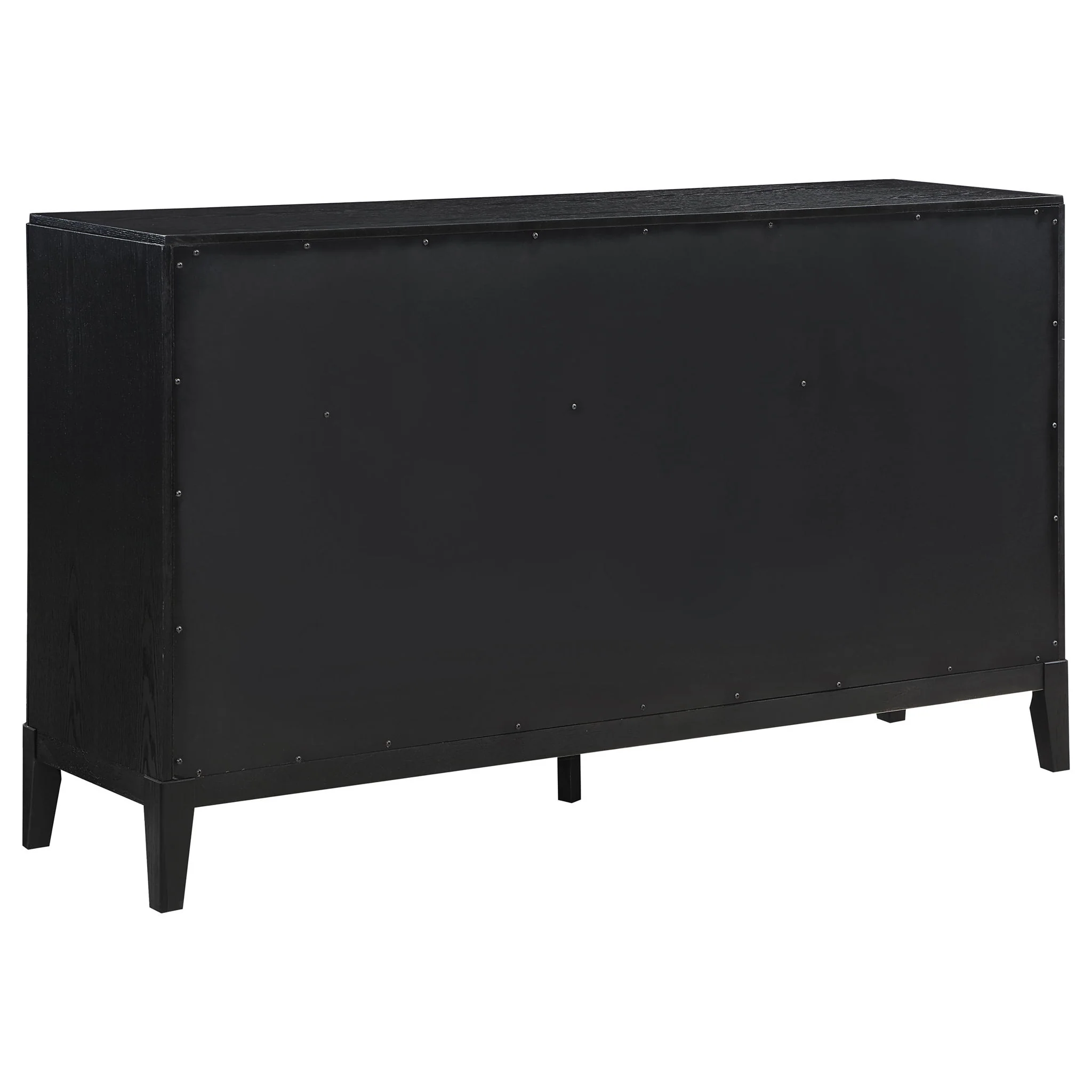 Mason - 8 Drawer Dresser With Fluted Design - Black - Image 9