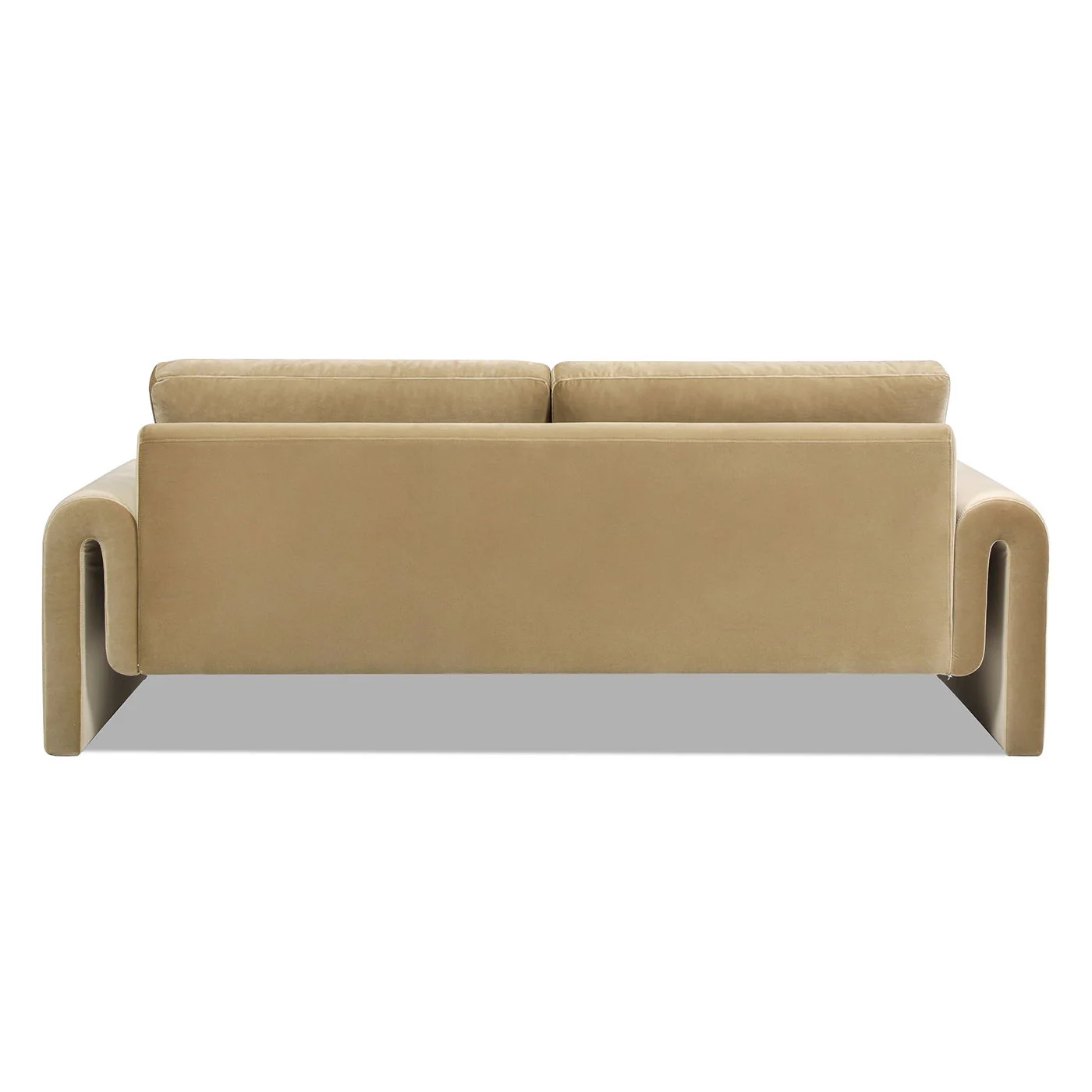Mason - Arched Arm Sofa - Camel Brown Beige - Image 7