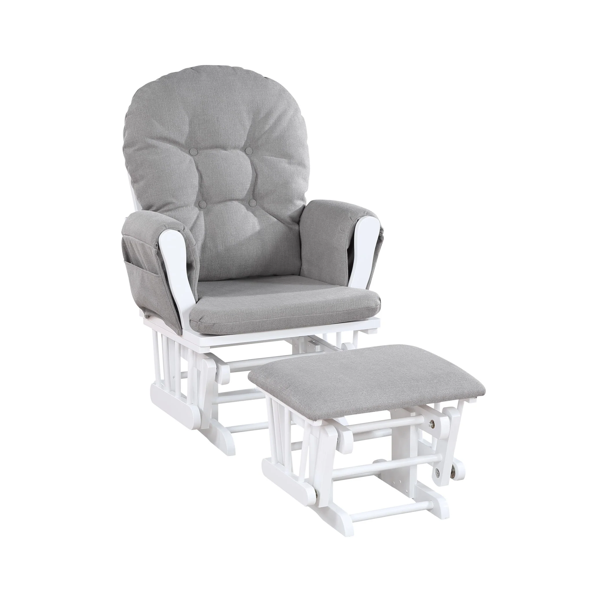 Mason - Comfortable Glider And Ottoman - Image 8