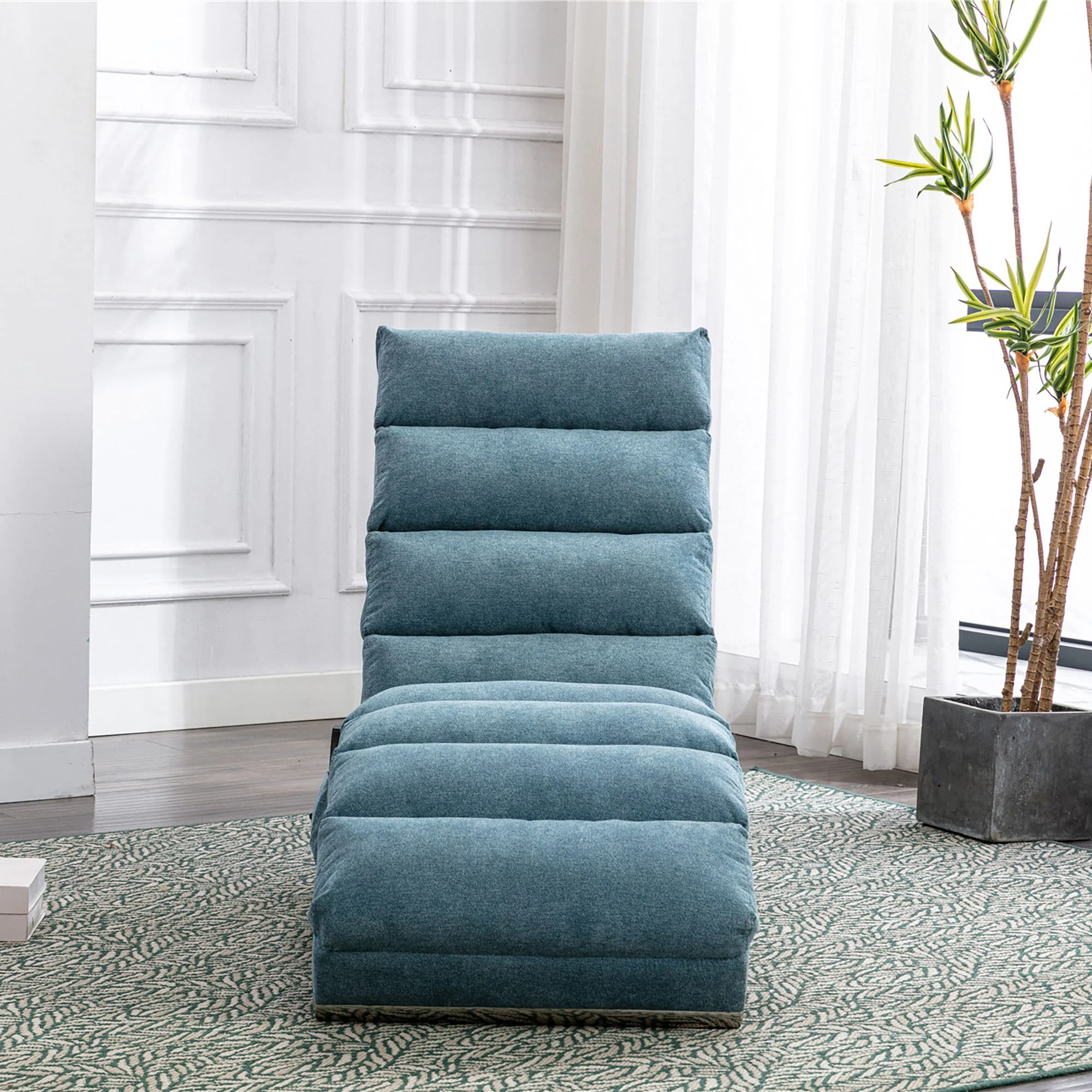 Massage Chaise Lounge Indoor With Remote Control, Ergonomic Electric Massage Lounger - Image 24