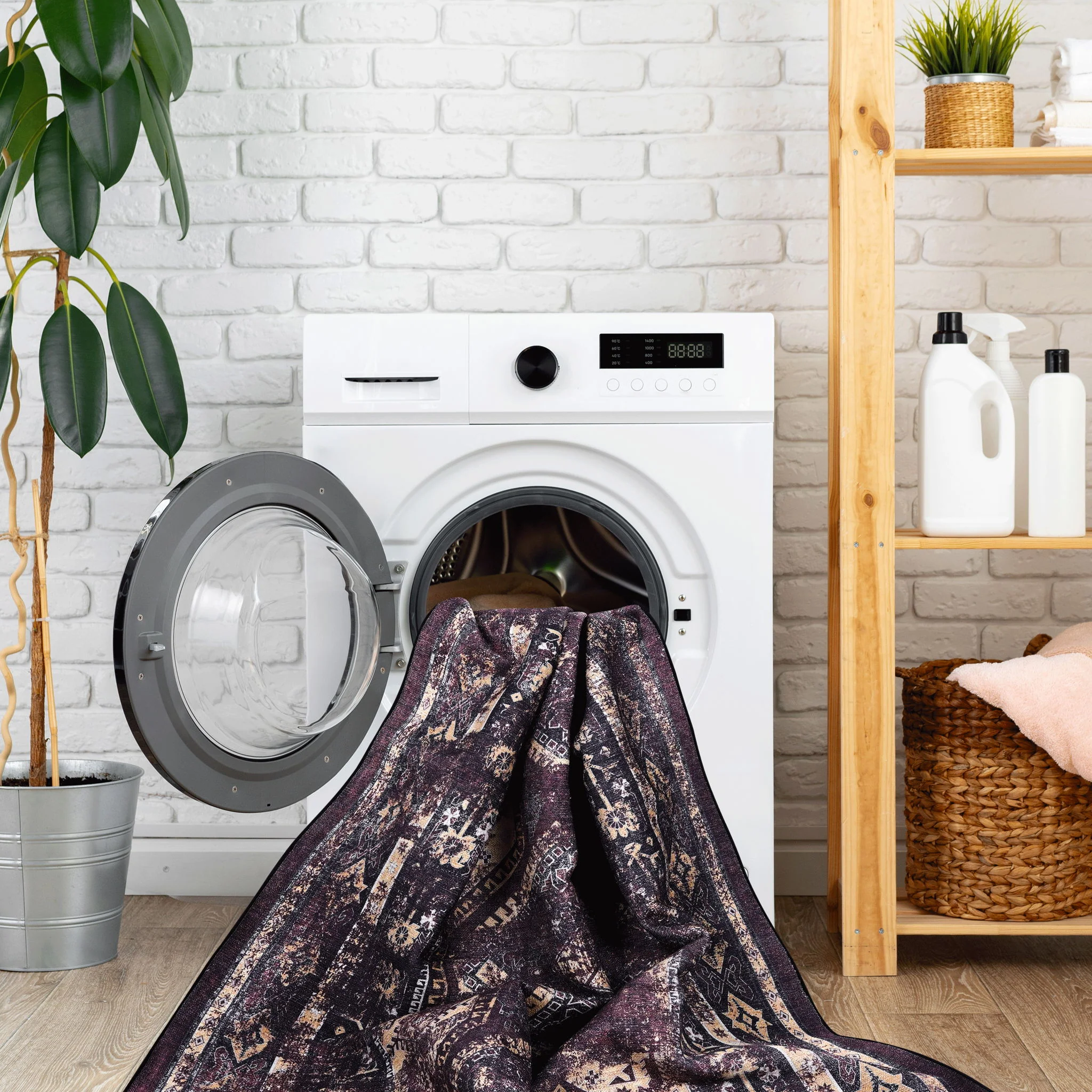Maval - Trendy Washable Area Rug - Image 18