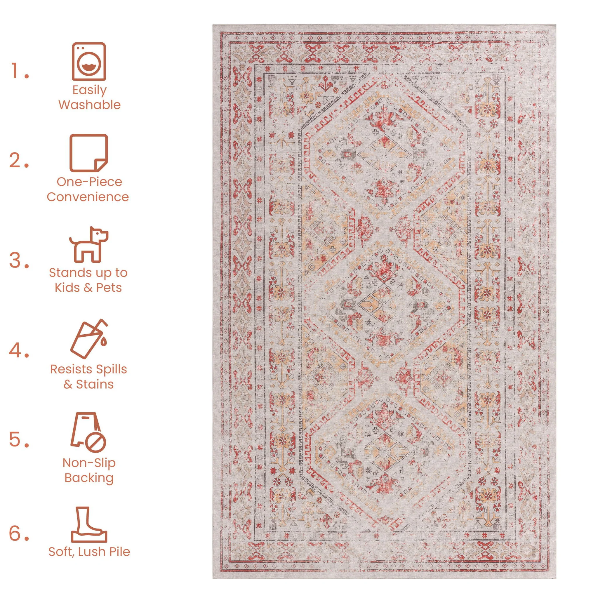 Maval - Washable Runner Rug - Image 14