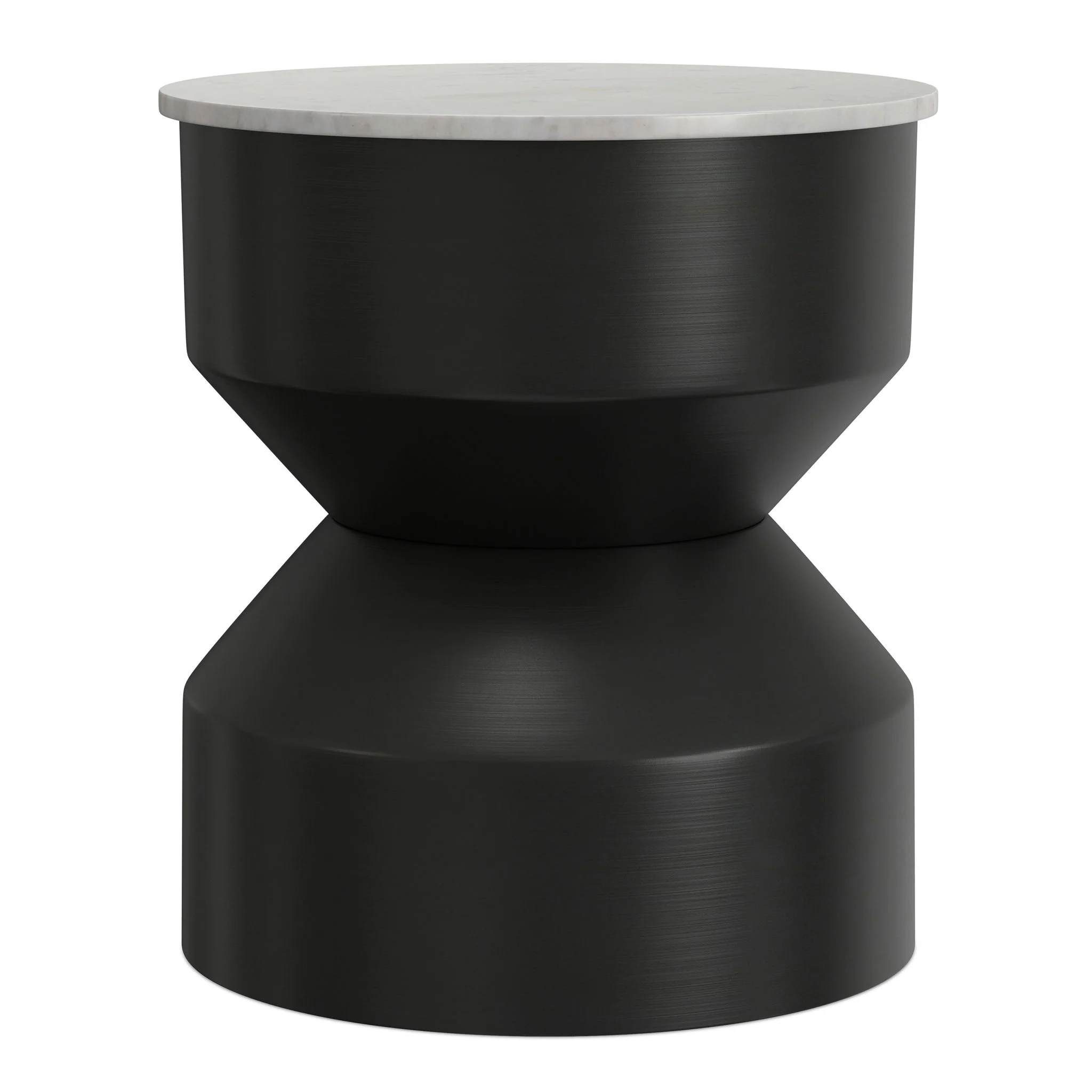 Maxine - Side Table - Black White - Image 2