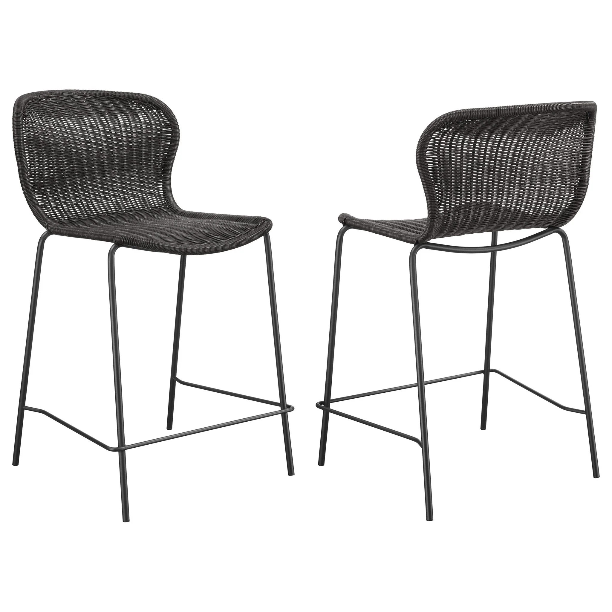 Mckinley - Counter Chair (Set of 2) Seat - Brown - Image 5