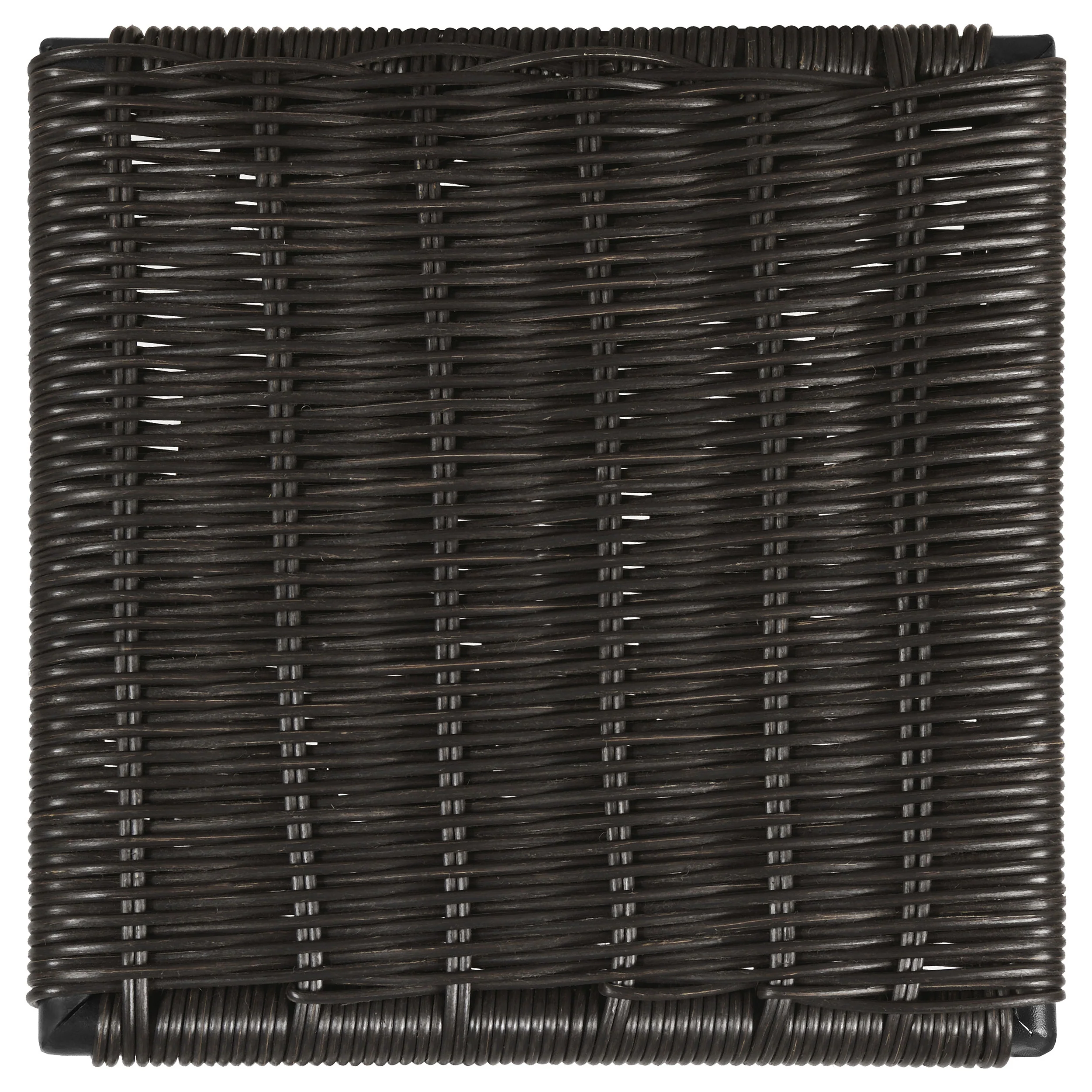 McKinley Faux Rattan Metal Bar Chair Brown (Set of 2) - Image 8