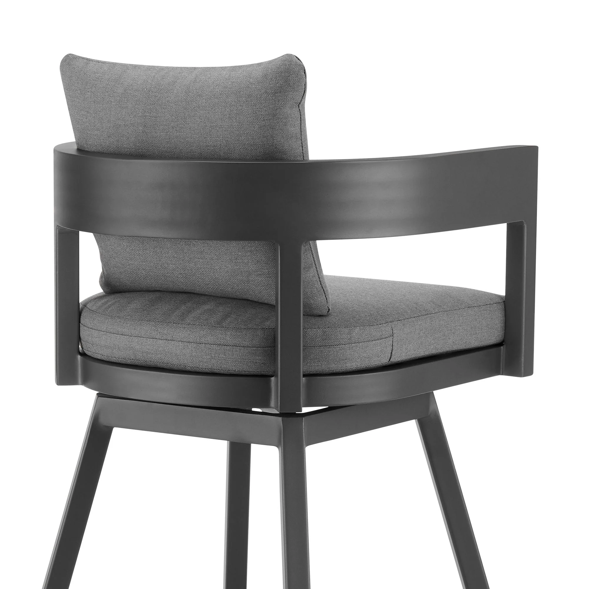 Menorca - Outdoor Patio Swivel Bar Stool - Image 18