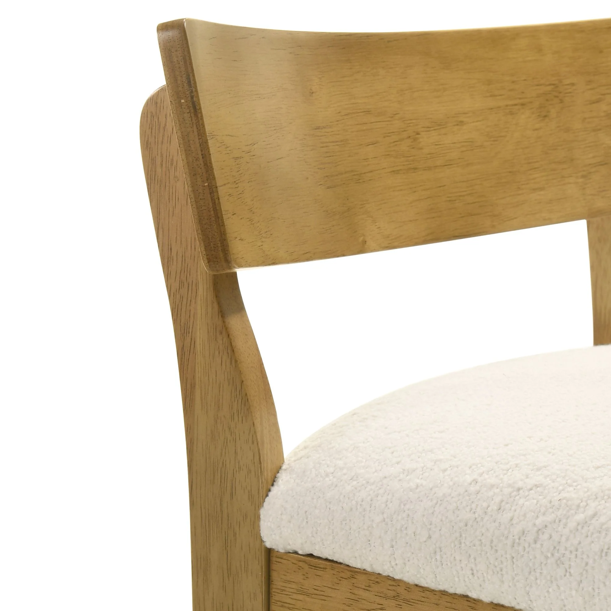 Merie - Modern Transitional Wood Bar Height Kitchen Bar Stool - Image 10