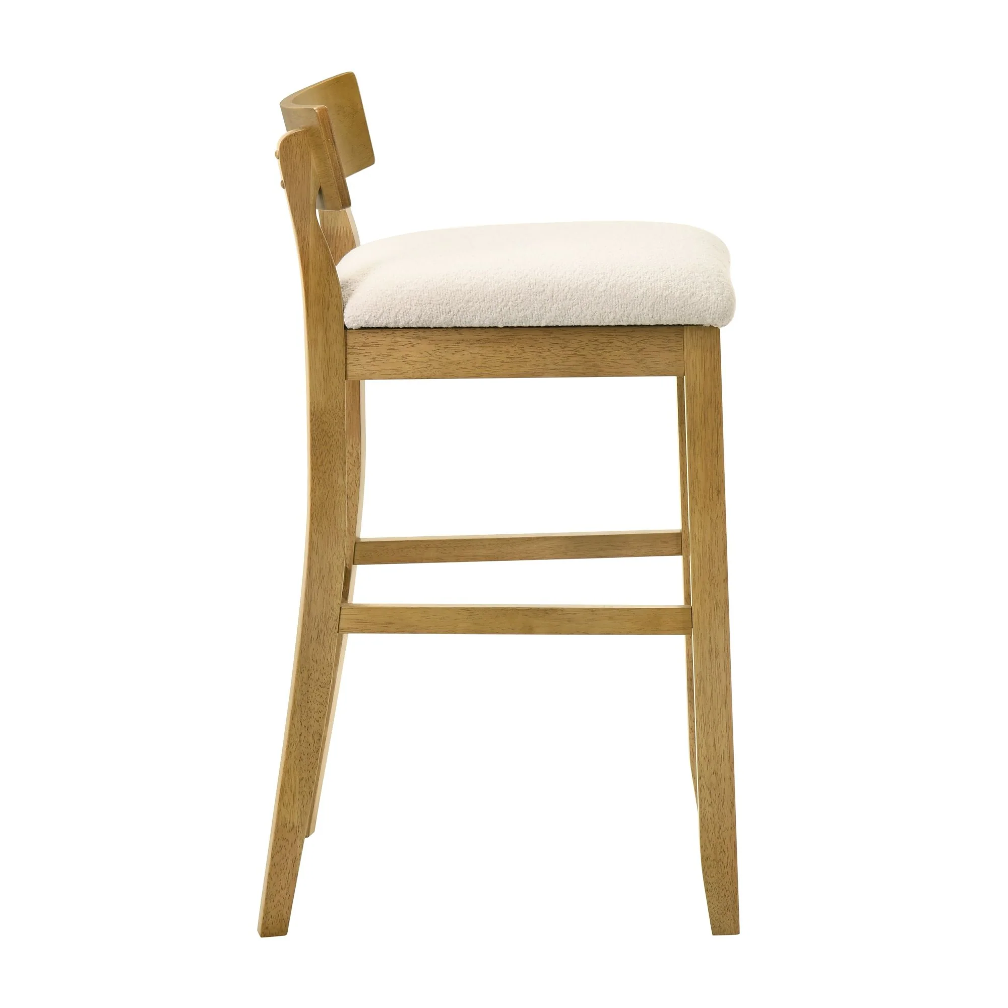 Merie - Modern Transitional Wood Bar Height Kitchen Bar Stool - Image 13