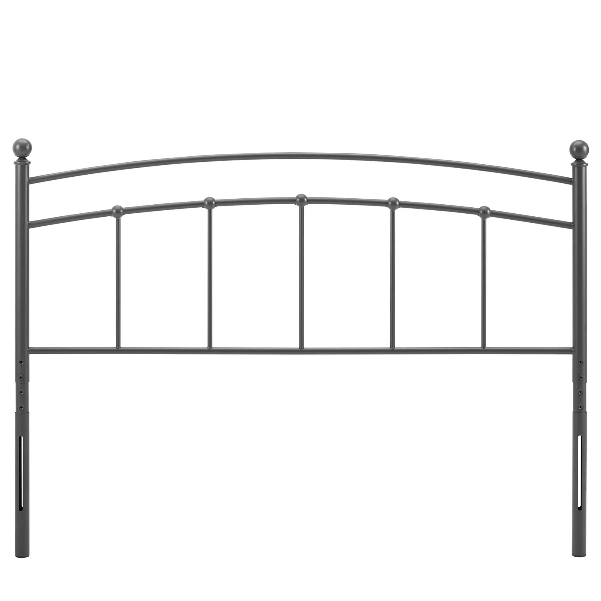Metal Headboard with Arched Spindle Design - Image 29