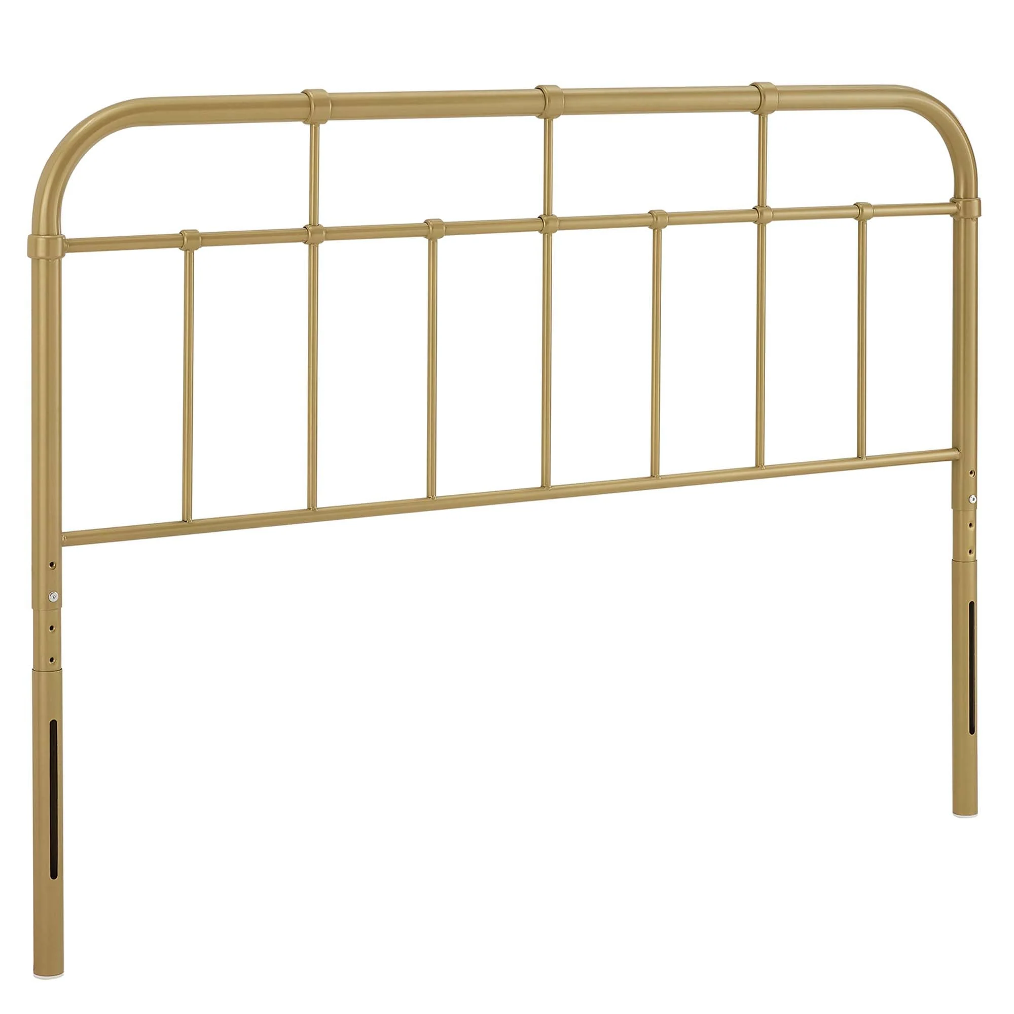 Metal Headboard with Curved Spindle Design - Image 26