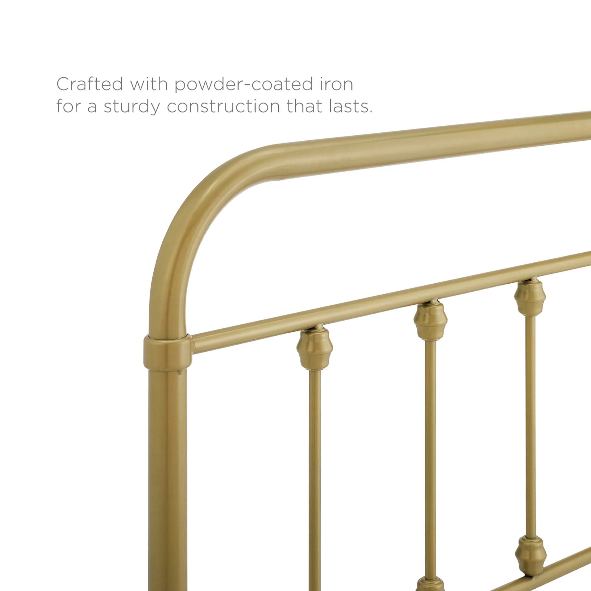 Metal Headboard with Farmhouse-Inspired Design - Image 12