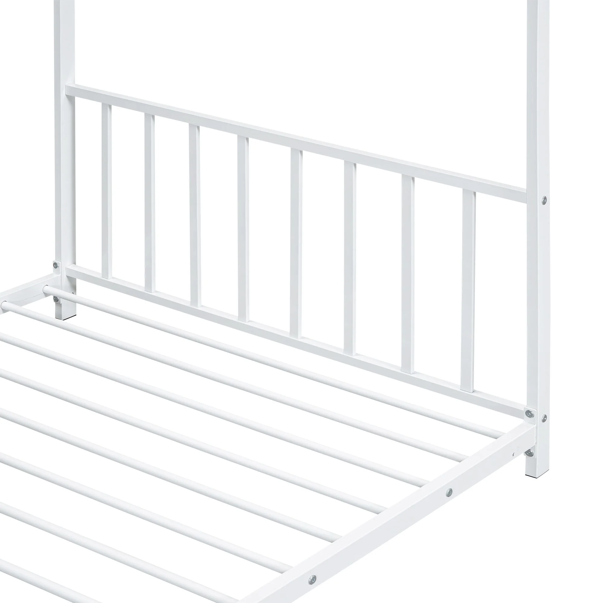 Metal House Platform Bed With Modern Design And Durable Frame - Image 21