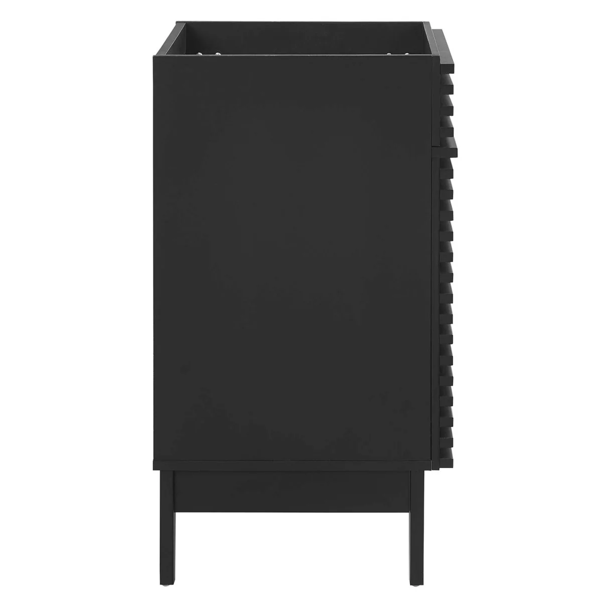 Mid-Century Bathroom Vanity Cabinet — Compact Modern Vanity Storage Cabinet - Image 33