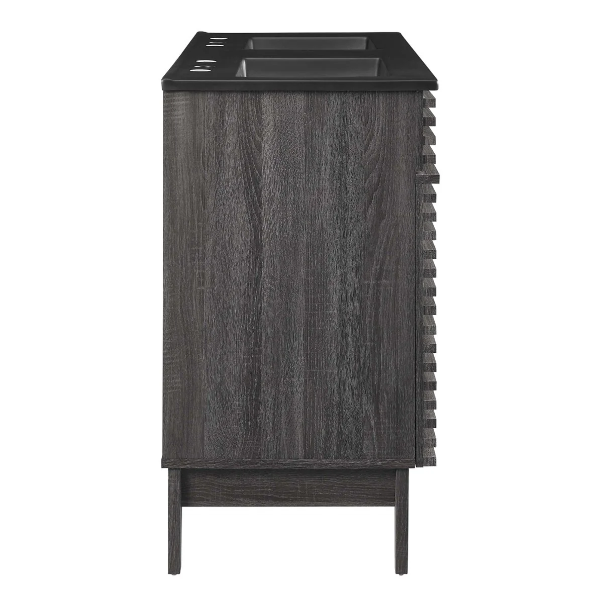 Mid-Century Bathroom Vanity Cabinet with Sink Storage and Modern Design - Image 58