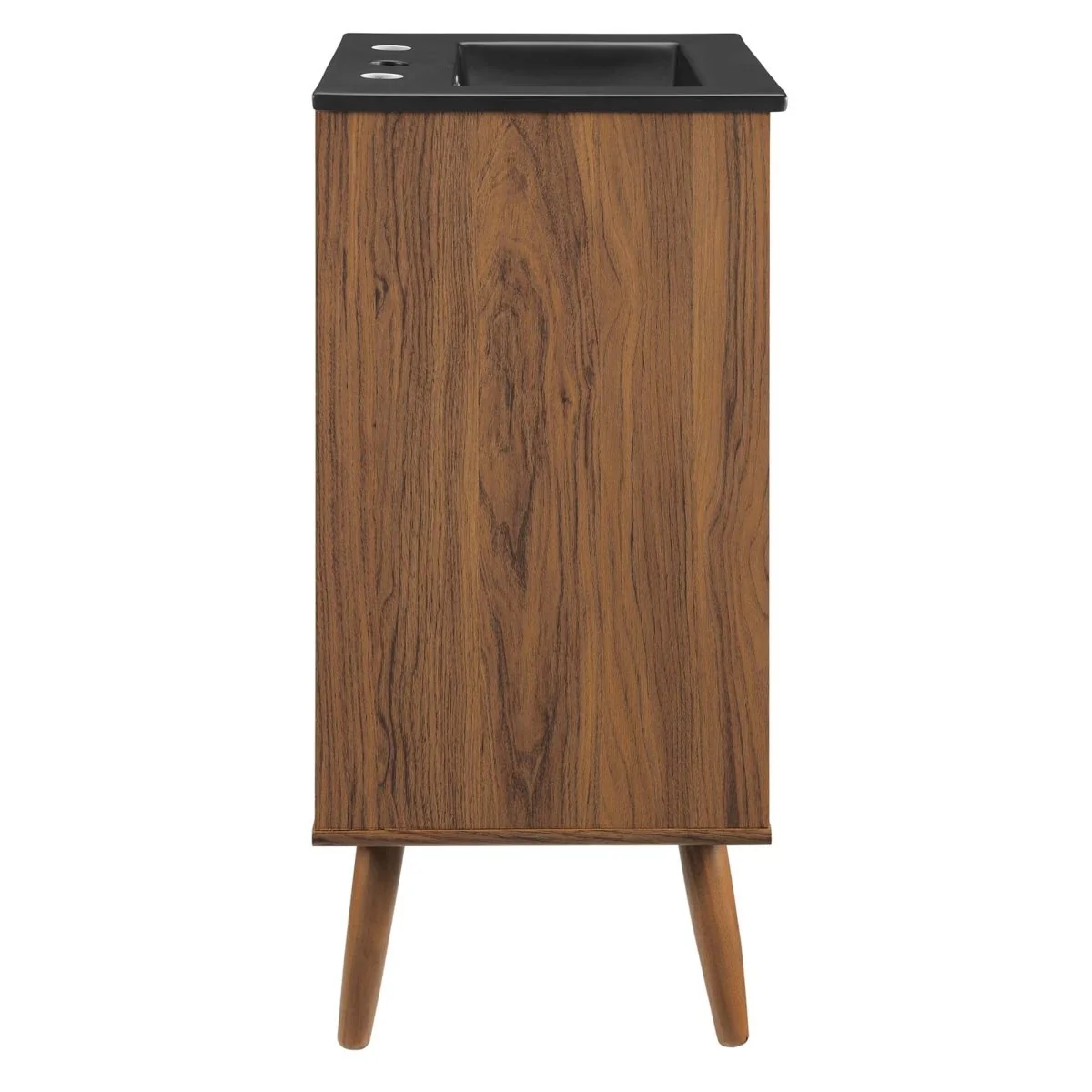 Mid-Century Bathroom Vanity Collection - Walnut Modern Bathroom Vanity Cabinets Set - Image 14