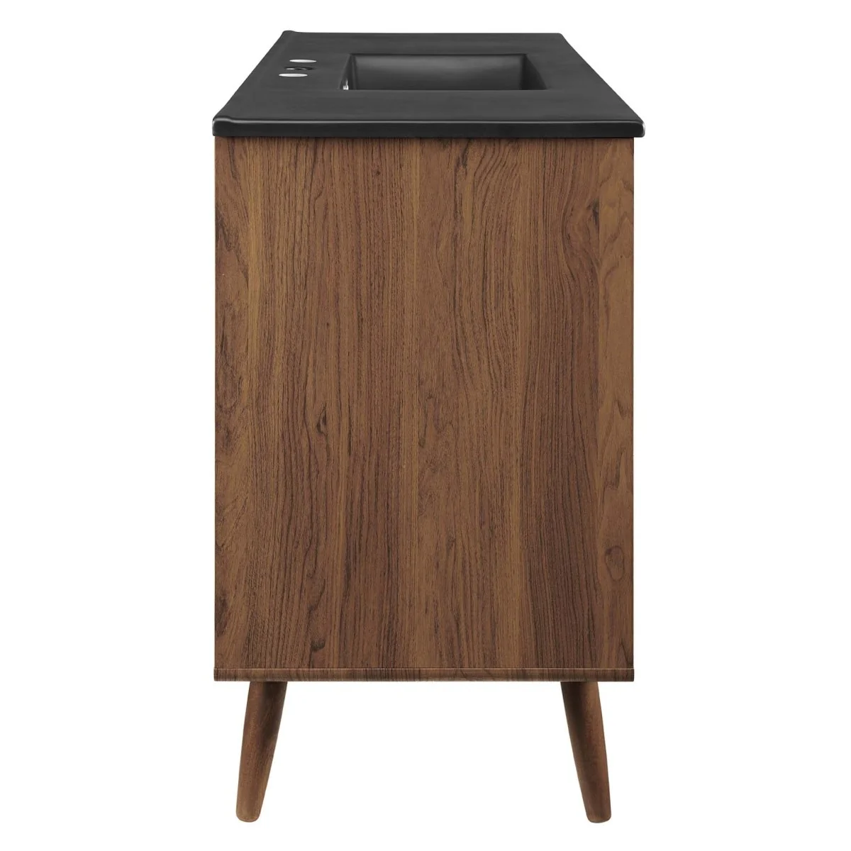 Mid-Century Bathroom Vanity Collection - Walnut Modern Bathroom Vanity Cabinets Set - Image 75
