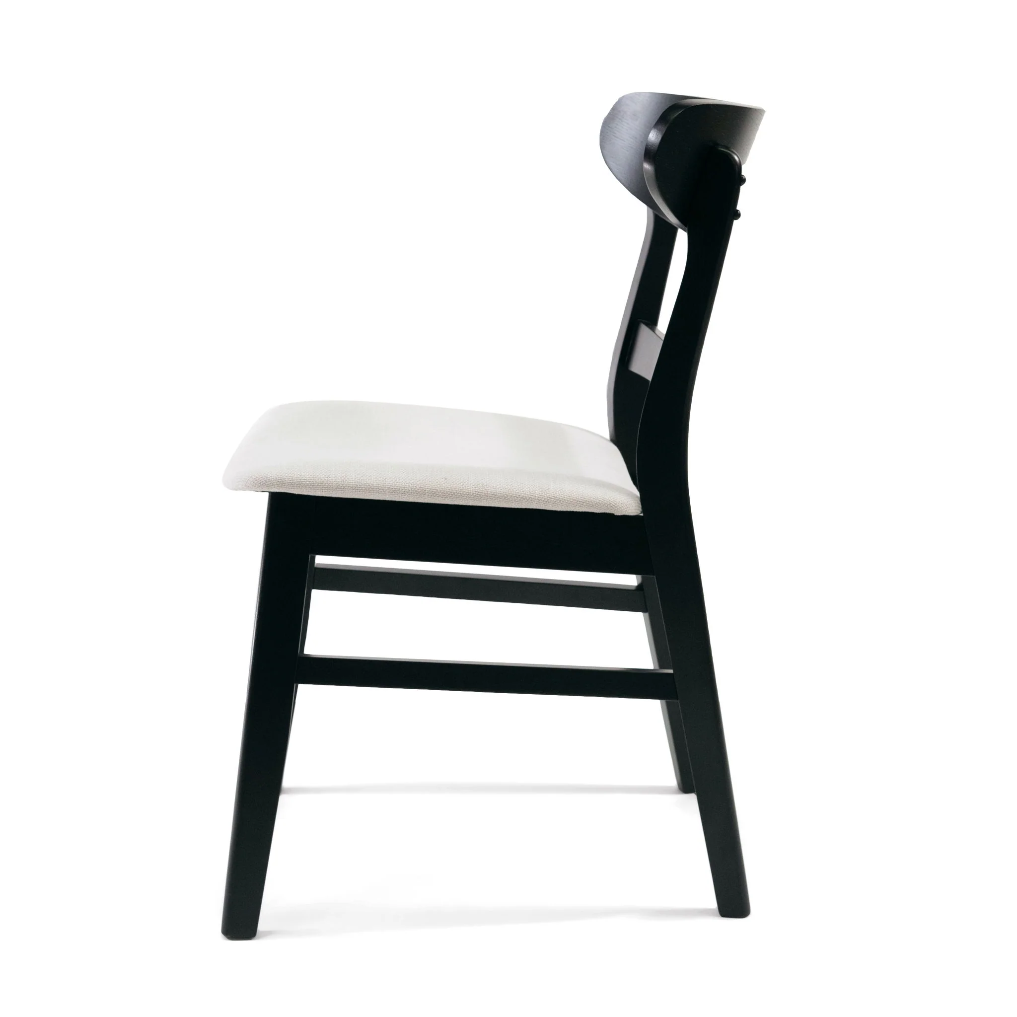 Mid Century Dining Chairs With Cushioned Seats And Wood Frame (Set of 2) - Image 21