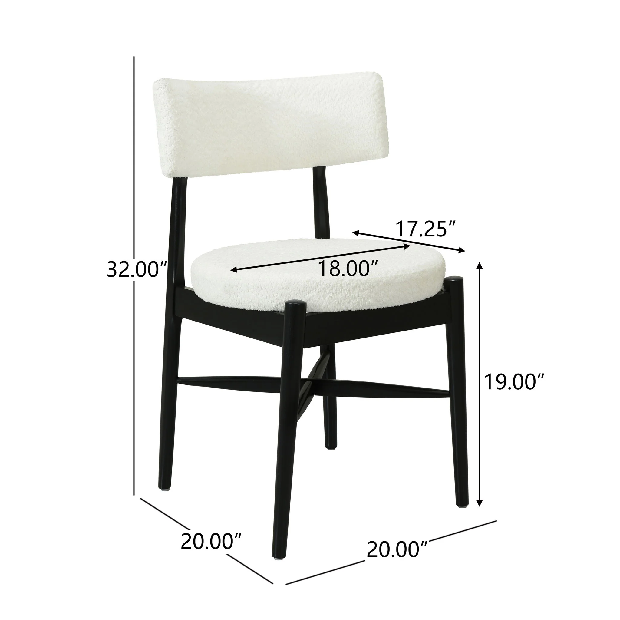 Mid Century Modern Dining Chairs With Unique Design - Image 12