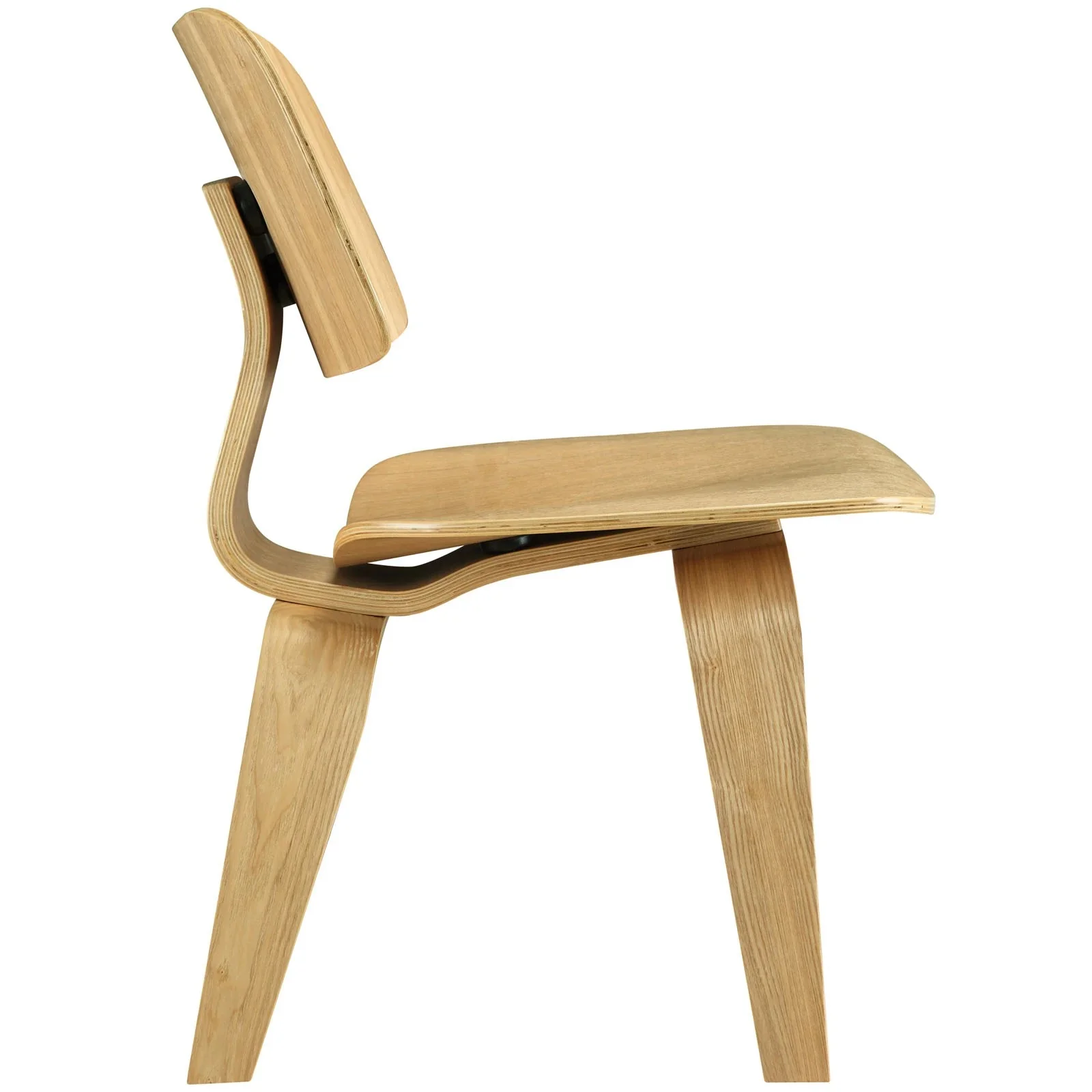 Mid Century Modern Plywood Dining Chair Set of 2 – Natural 31 Inch - Image 2