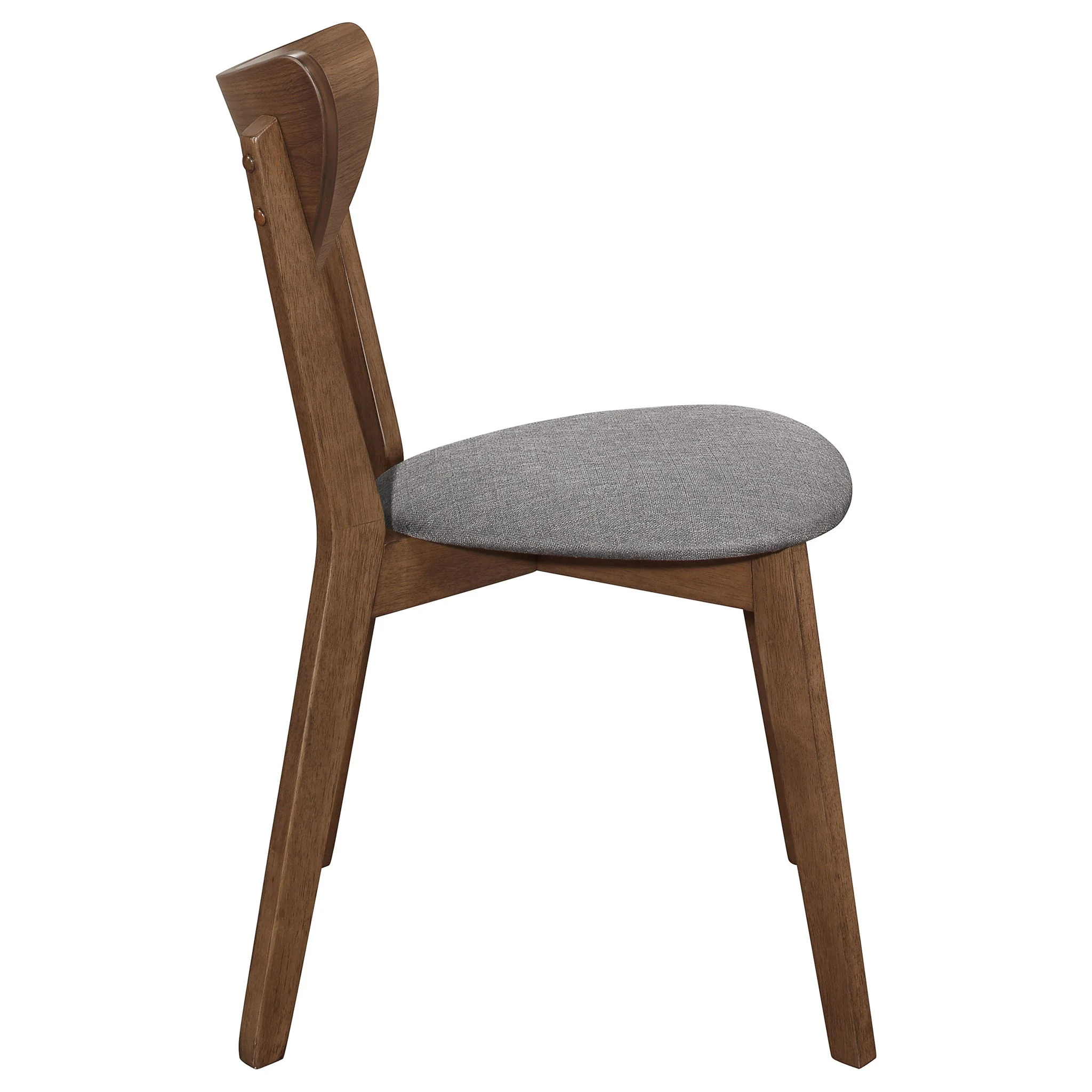 Mid-Century Modern Upholstered Dining Chair (Set of 2) - Image 9