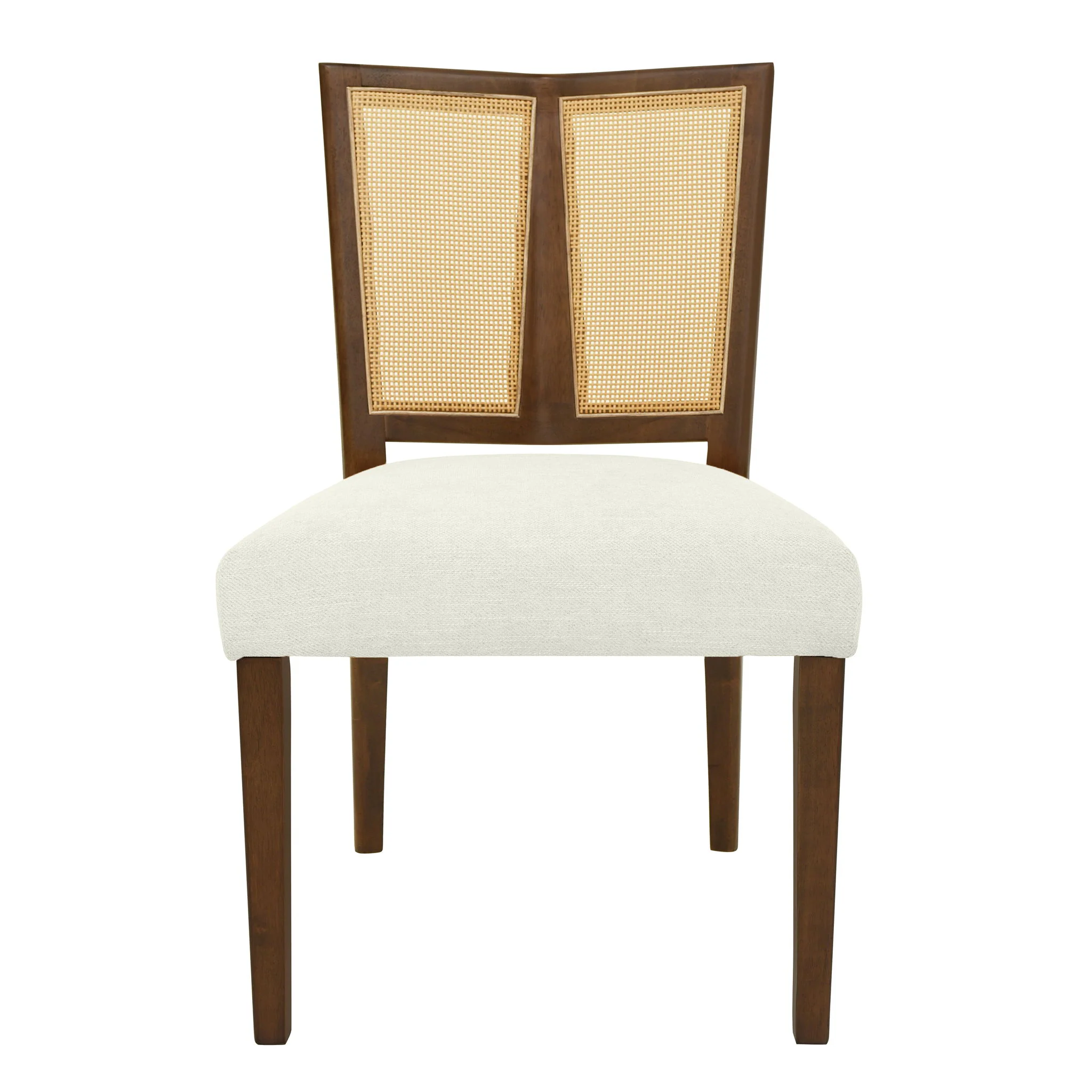Mid Century Rattan Dining Chair Without Arms Set - Image 10