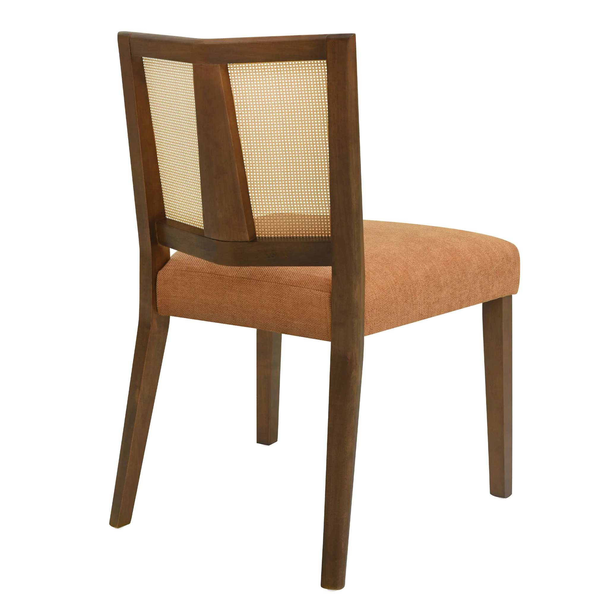 Mid Century Rattan Dining Chair Without Arms Set - Image 22