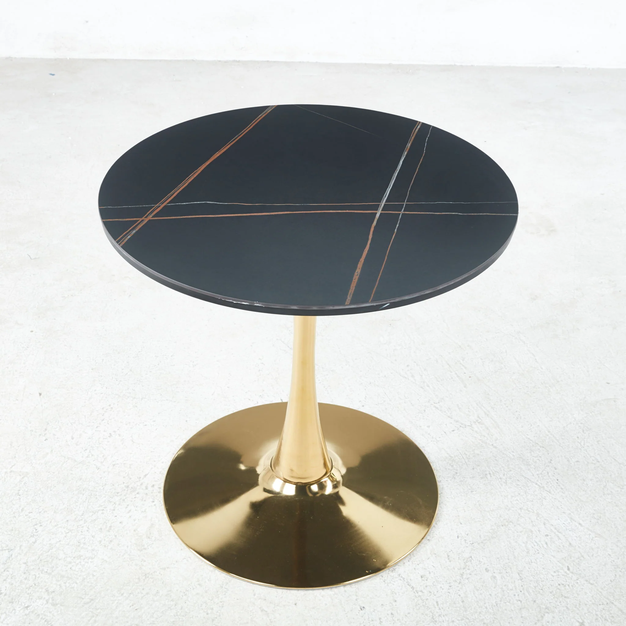 Mid-Century Tulip Table With Round Top, Pedestal Base - Image 35