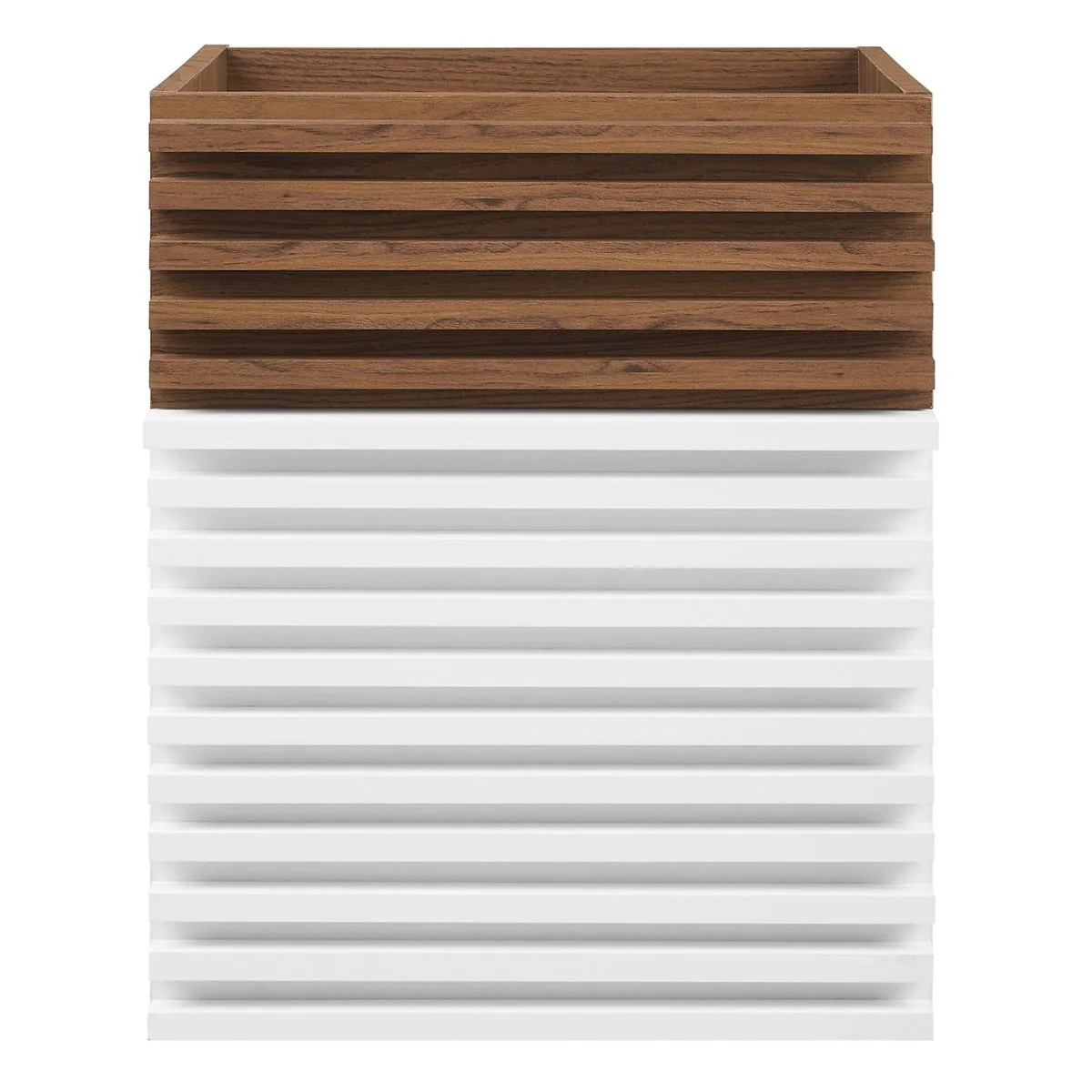 Mid-Century Wall-Mount Bathroom Vanity Cabinet — Available in Multiple Sizes and Finishes - Image 7