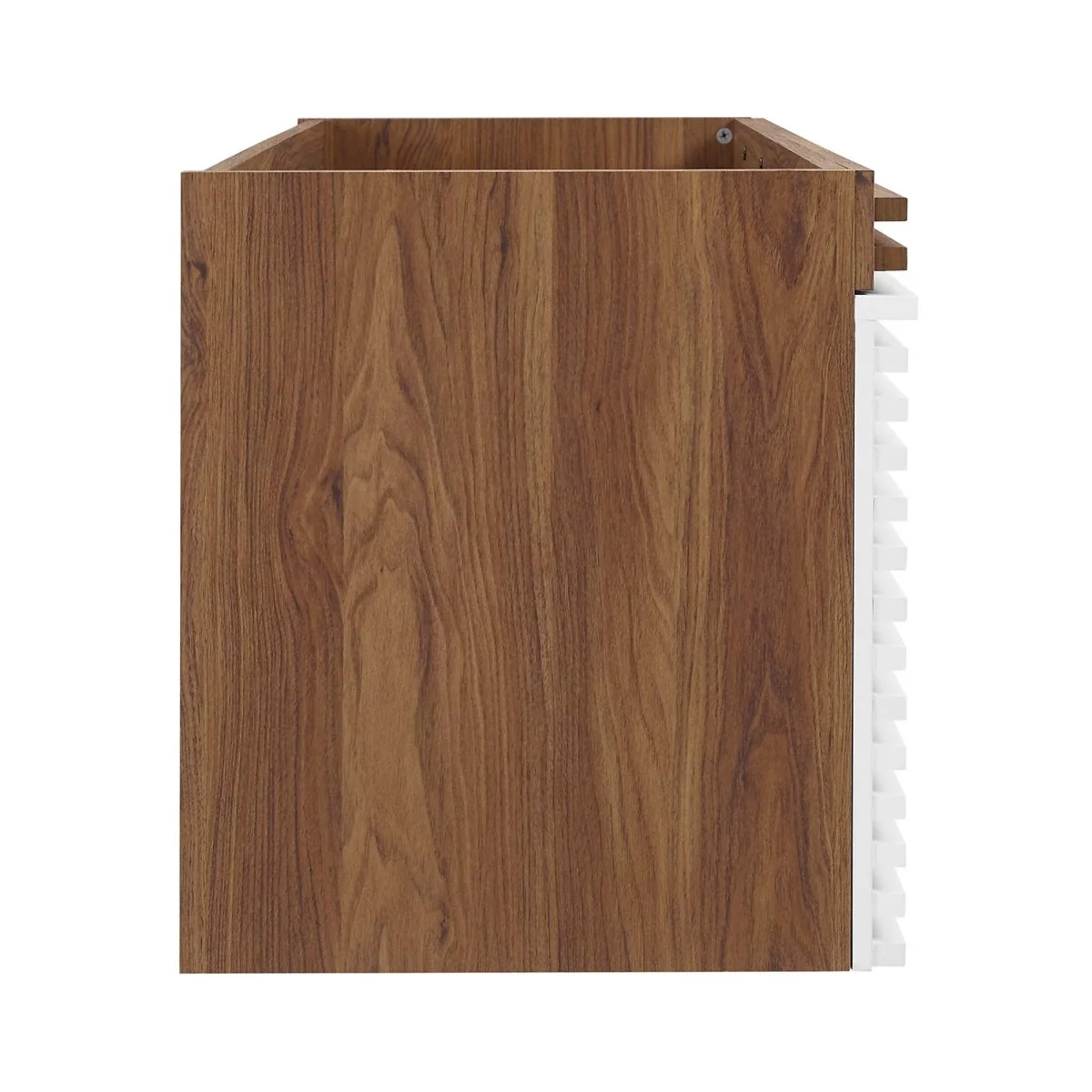 Mid-Century Wall-Mount Bathroom Vanity Cabinet, Floating Modern Vanity with Storage - Image 76