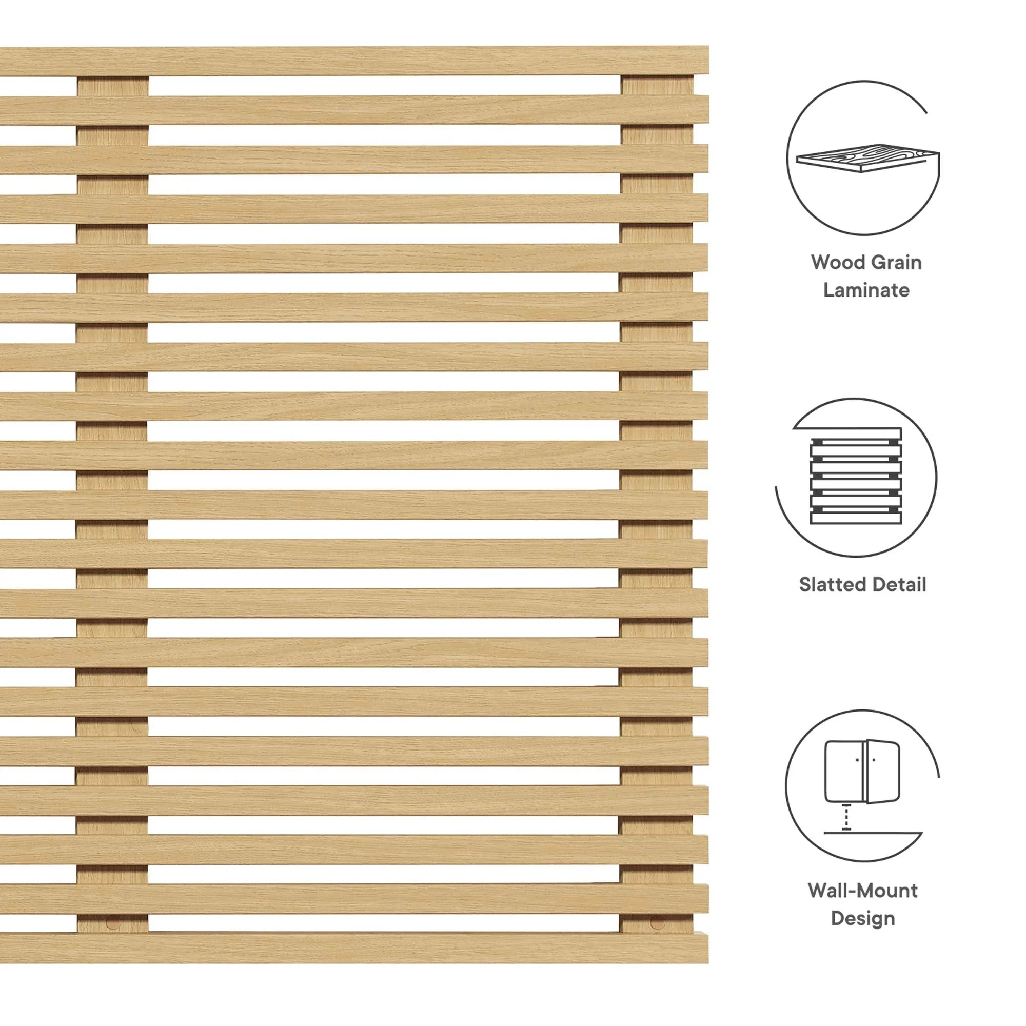 Mid-Century Wall-Mount Wood Headboard - Image 32