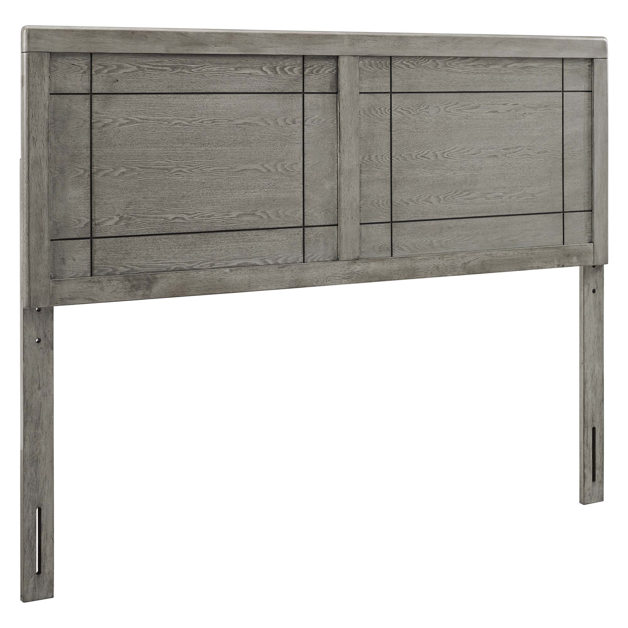 Mid-Century Window Pane Wood Headboard - Image 42
