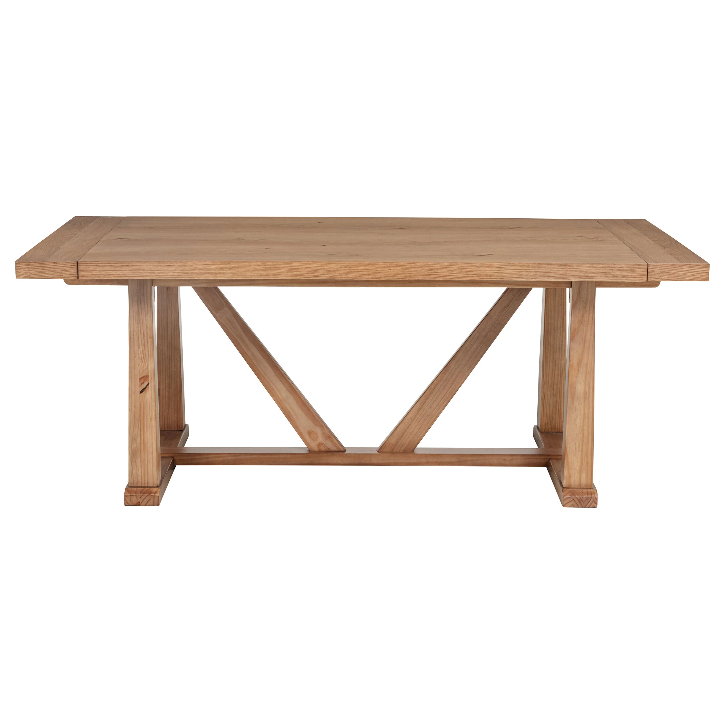 Middleton 106-inch Extension Dining Table Natural Brown - Image 6