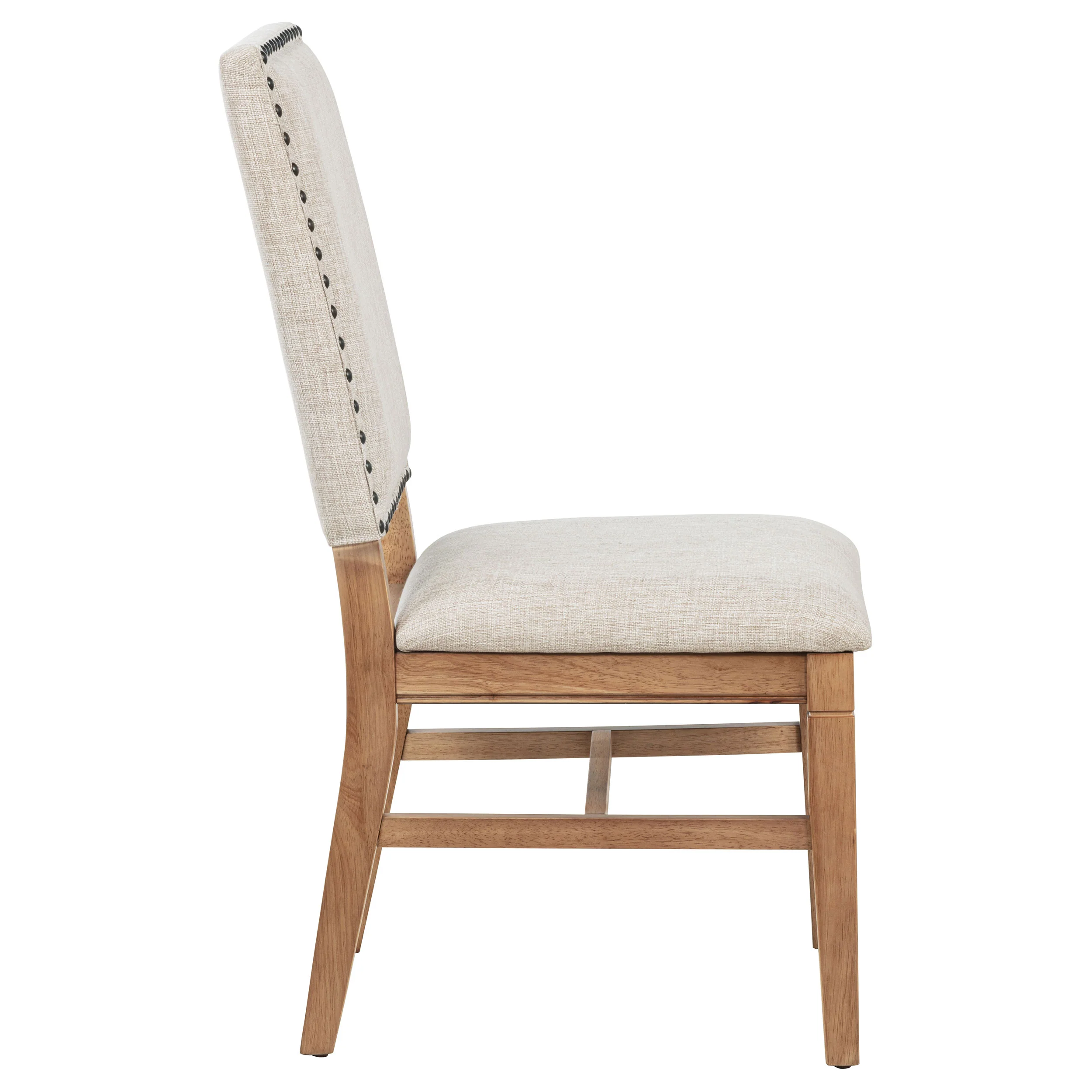 Middleton Upholstered Dining Side Chair, Beige (Set of 2) - Image 10