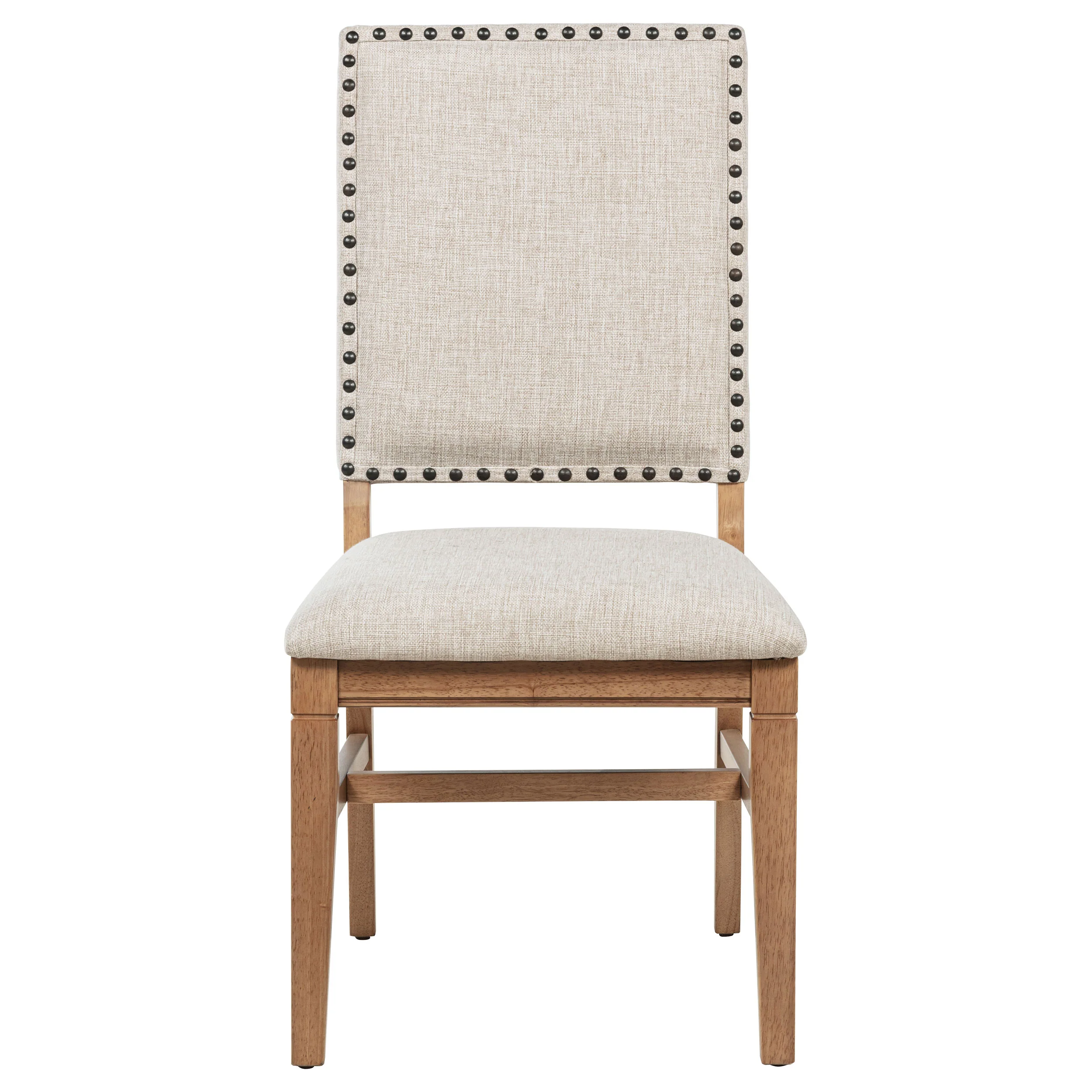 Middleton Upholstered Dining Side Chair, Beige (Set of 2) - Image 2