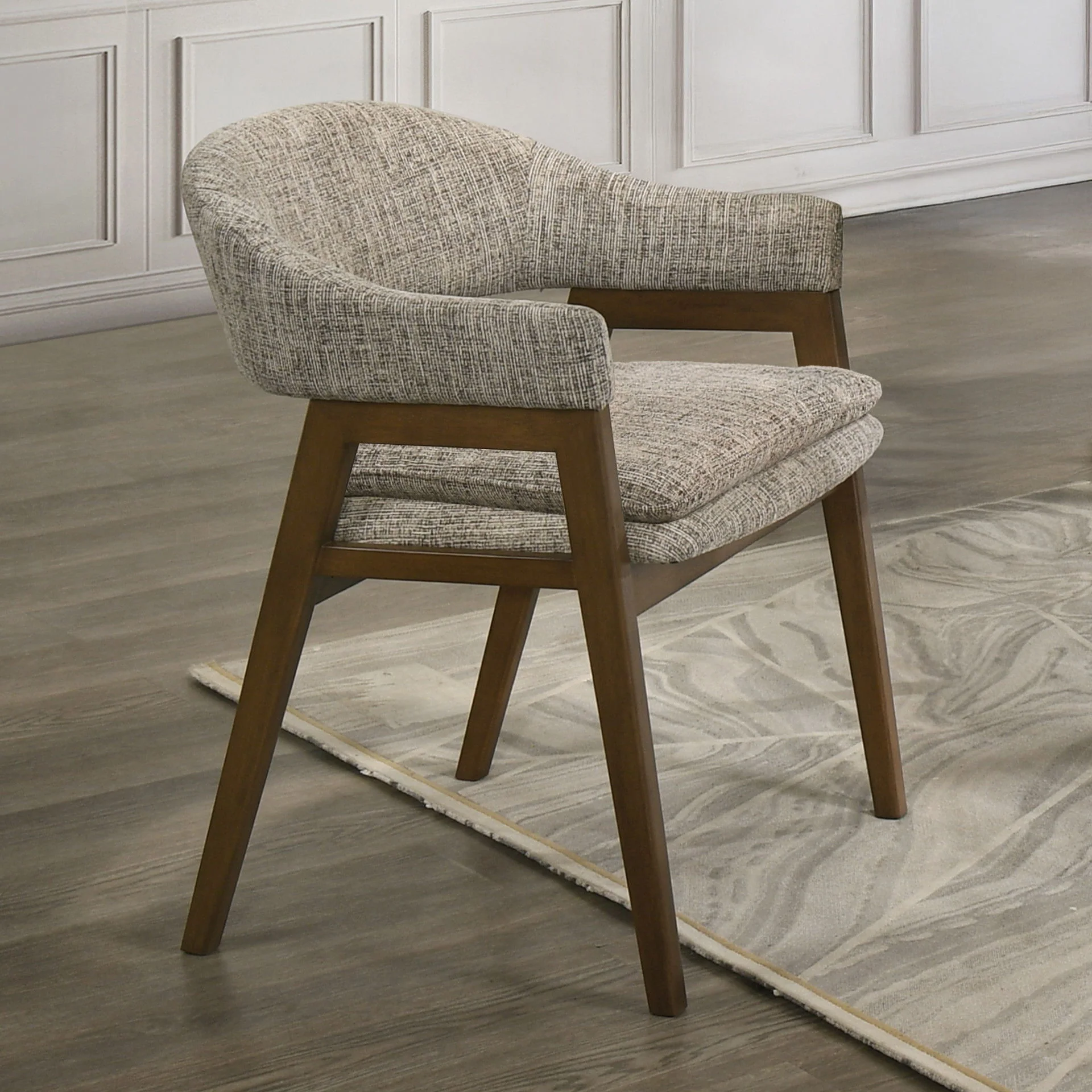Miller - Arm Chair (Set of 2) - Walnut - Image 4
