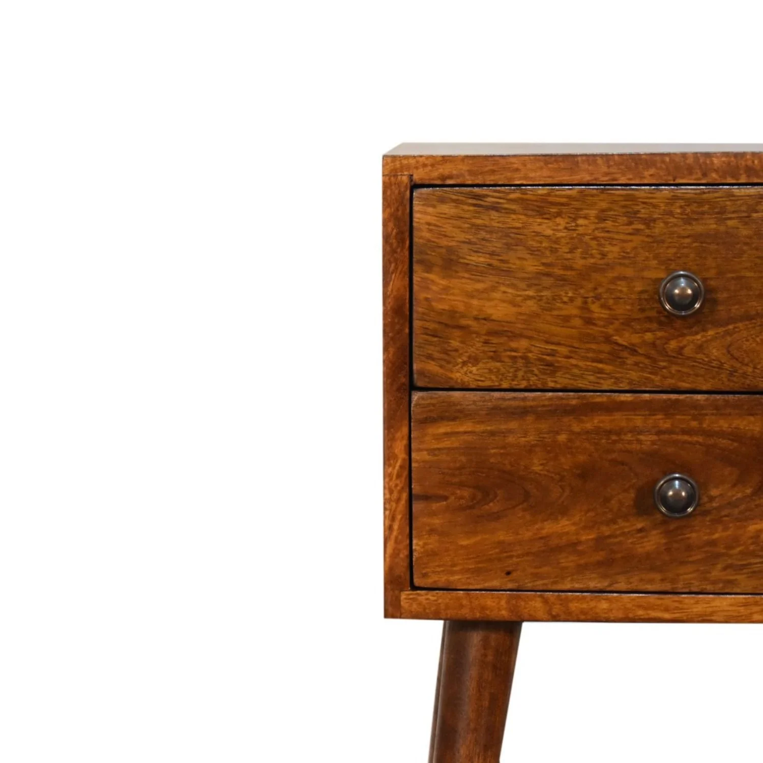 Mini 2 Drawer Nightstand - Image 8