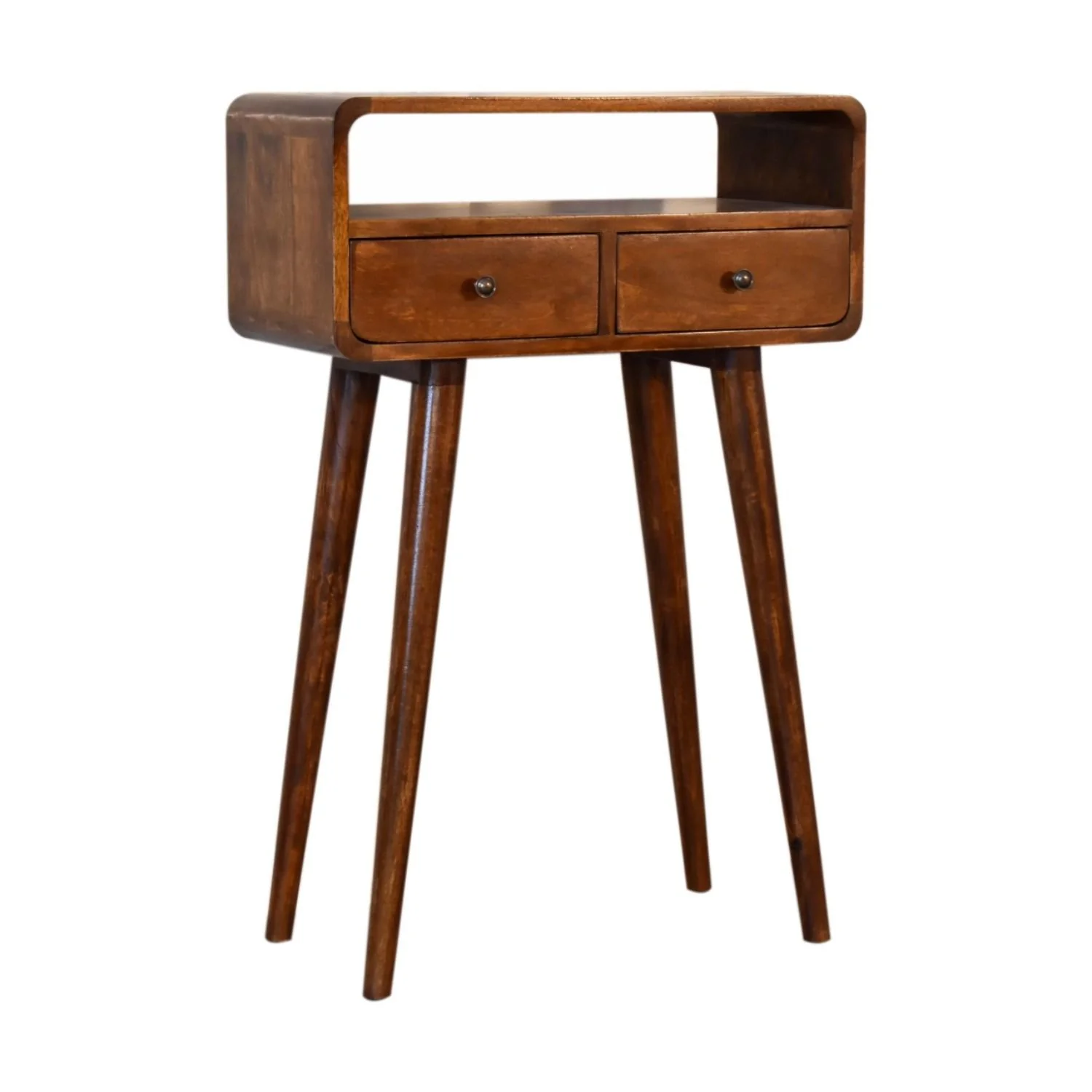 Mini Console Table - Chestnut - Image 2