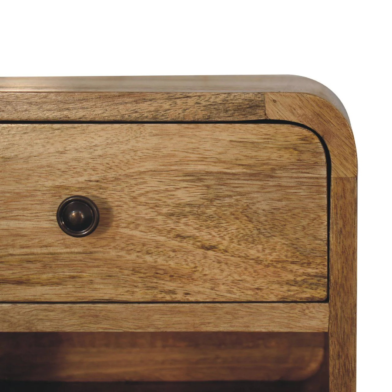 Mini Floating Open Bedside - Oak - Image 6