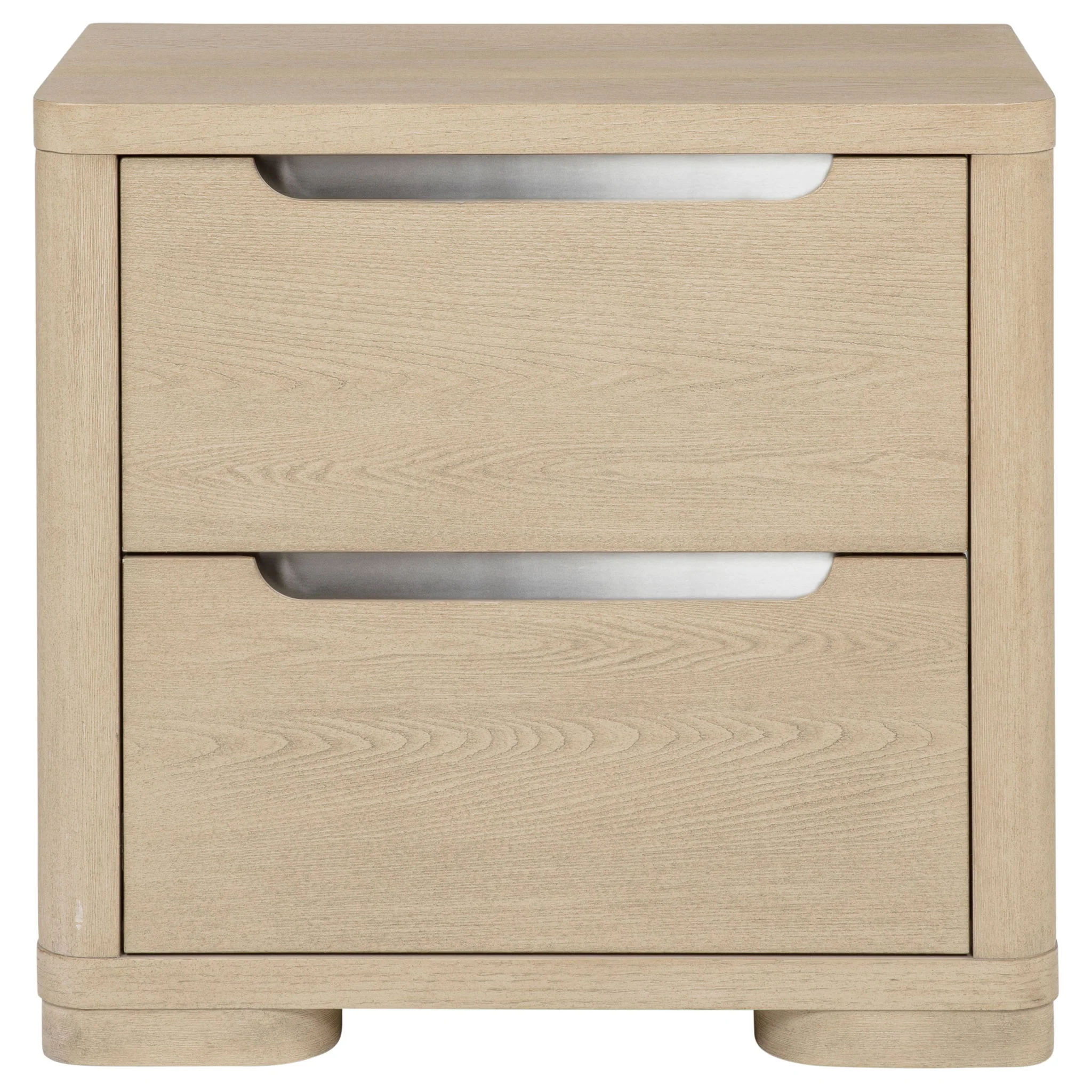 Mirador - 2 Drawer Nightstand Bedside Table - Natural - Image 9