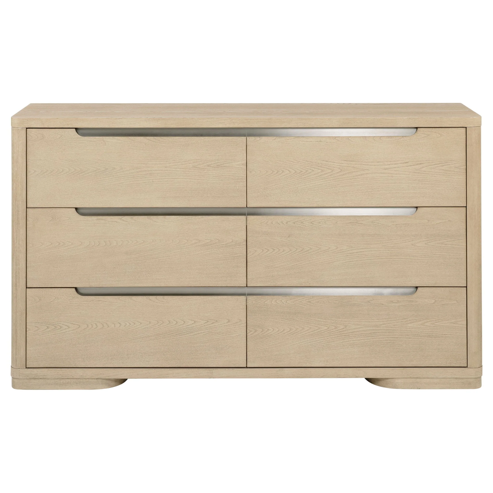 Mirador - 6 Drawer Bedroom Dresser - Natural - Image 7