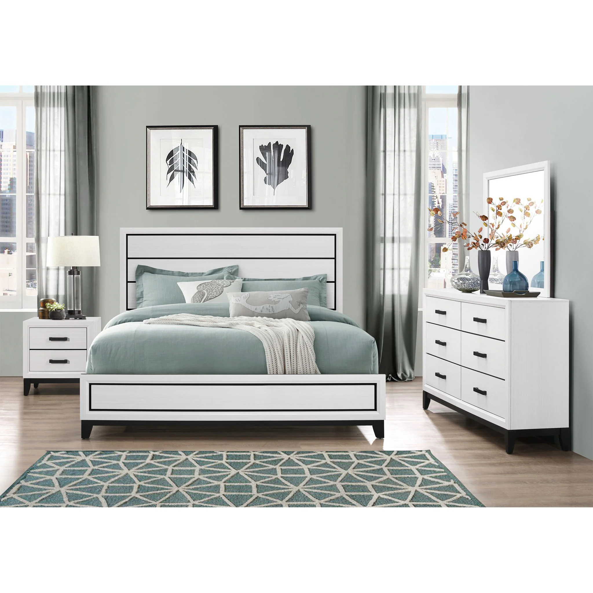 Mirage - 5 Piece Bedroom Set - Image 10
