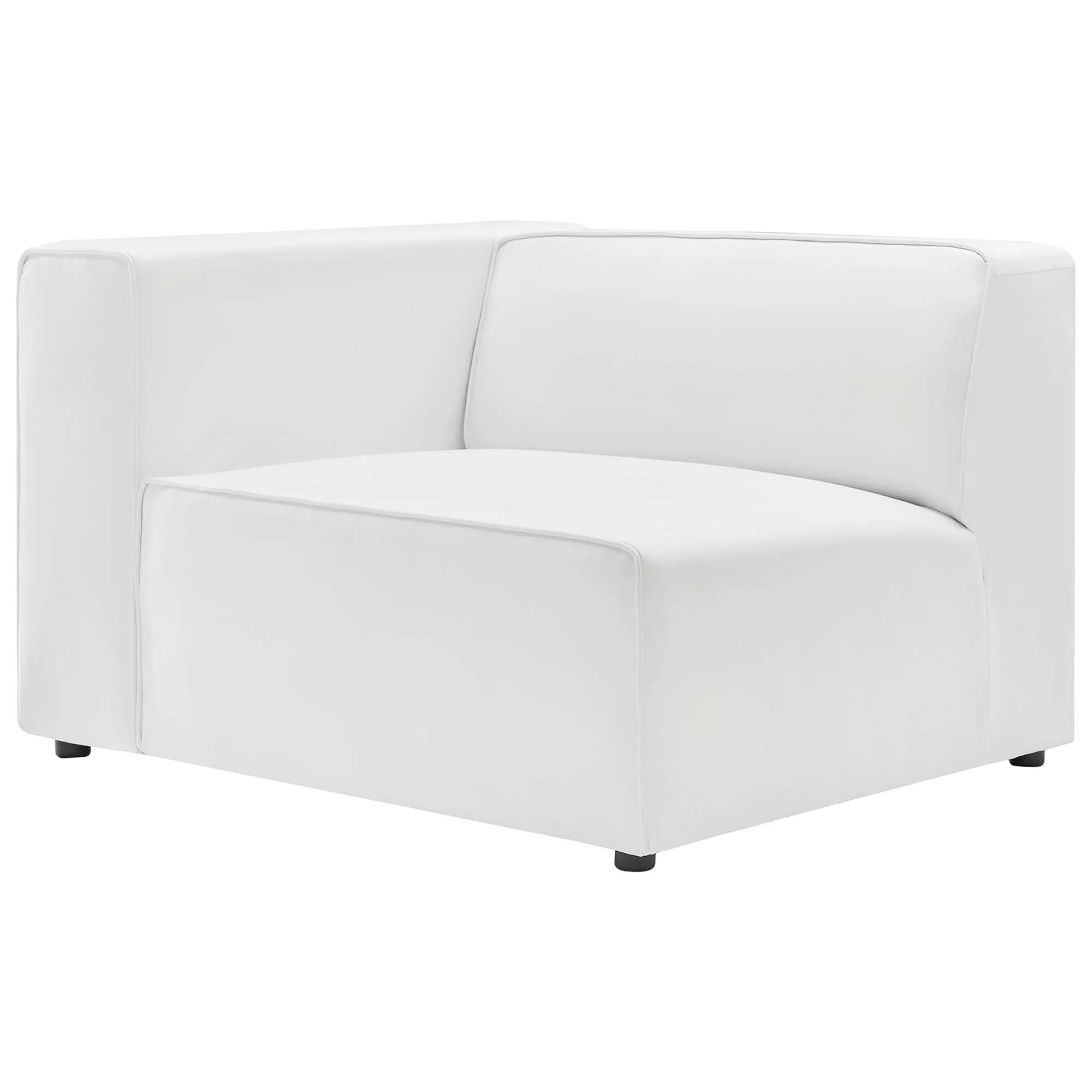 Modern 3-Piece Vegan Leather Sectional Sofa – 121 Inch - Image 15
