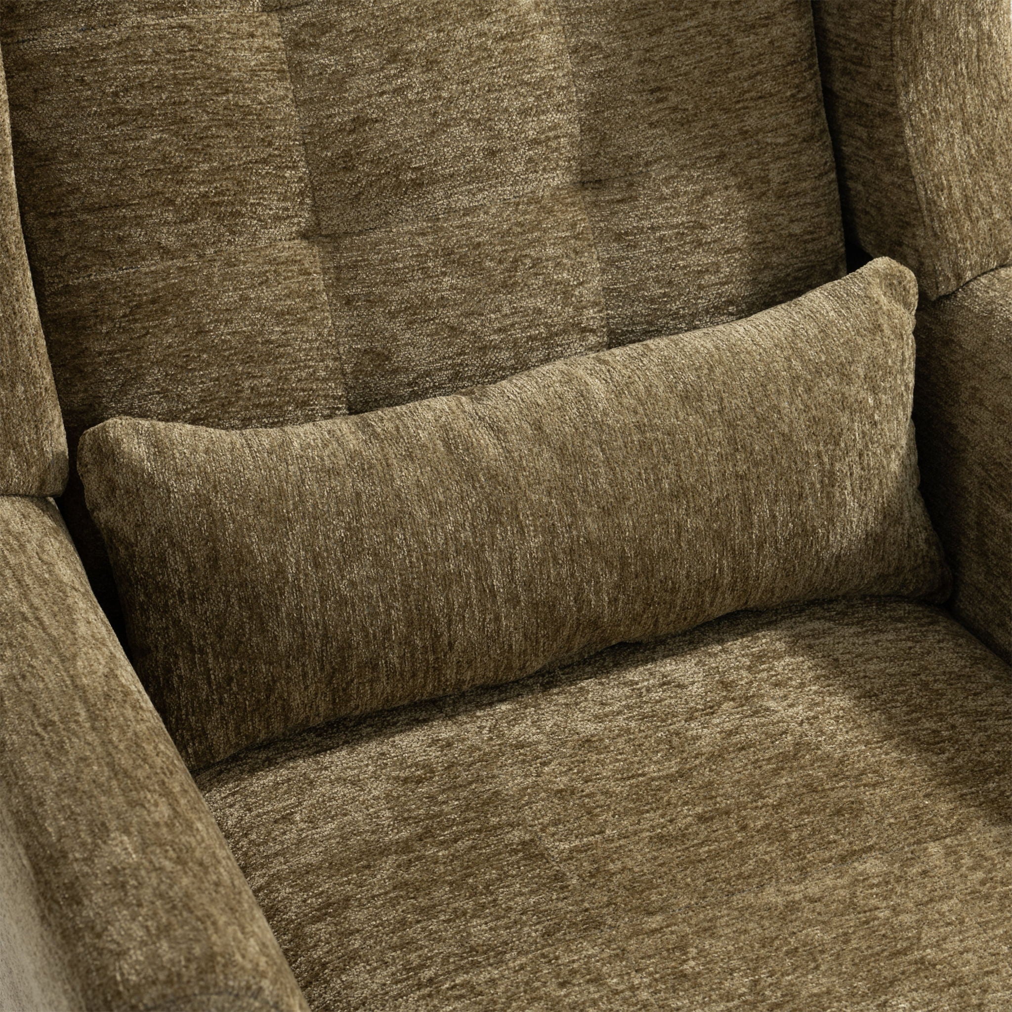 Modern Accent Chair, Arm Chairs For Living Room, Upholstered Mordern Armchair, Comfy Soft Padded Lounge Chair In Small Space, Bedroom, With Pillow, Solid Wood Leg - Image 33